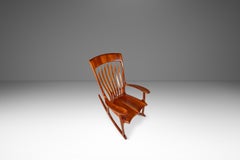 Rocking Chair Attributed to Hal Taylor after Sam Maloof, James Krenov, USA, 1980