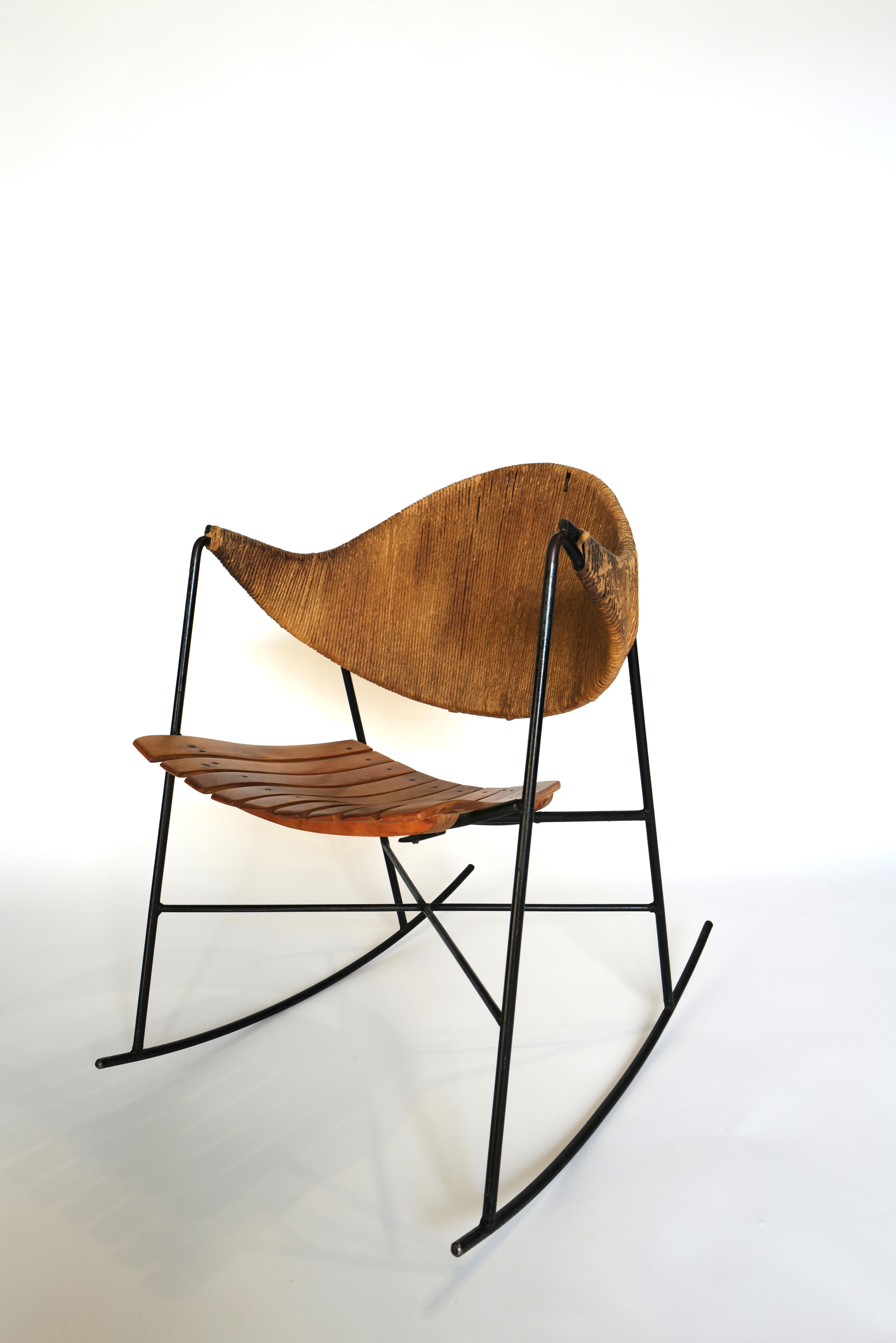 Rocking Chair by Arthur Umanoff For Sale 1
