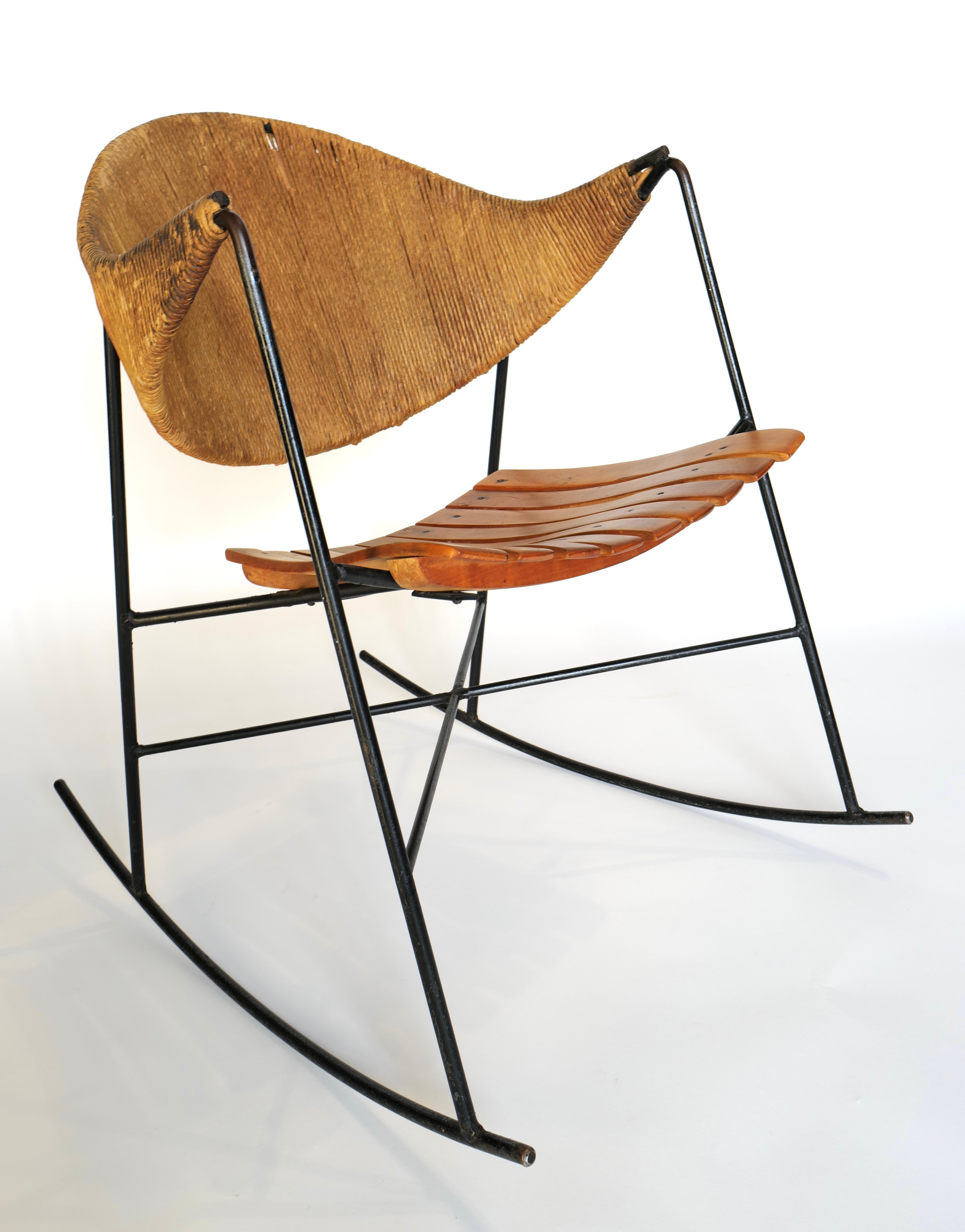 Rocking Chair by Arthur Umanoff For Sale 2