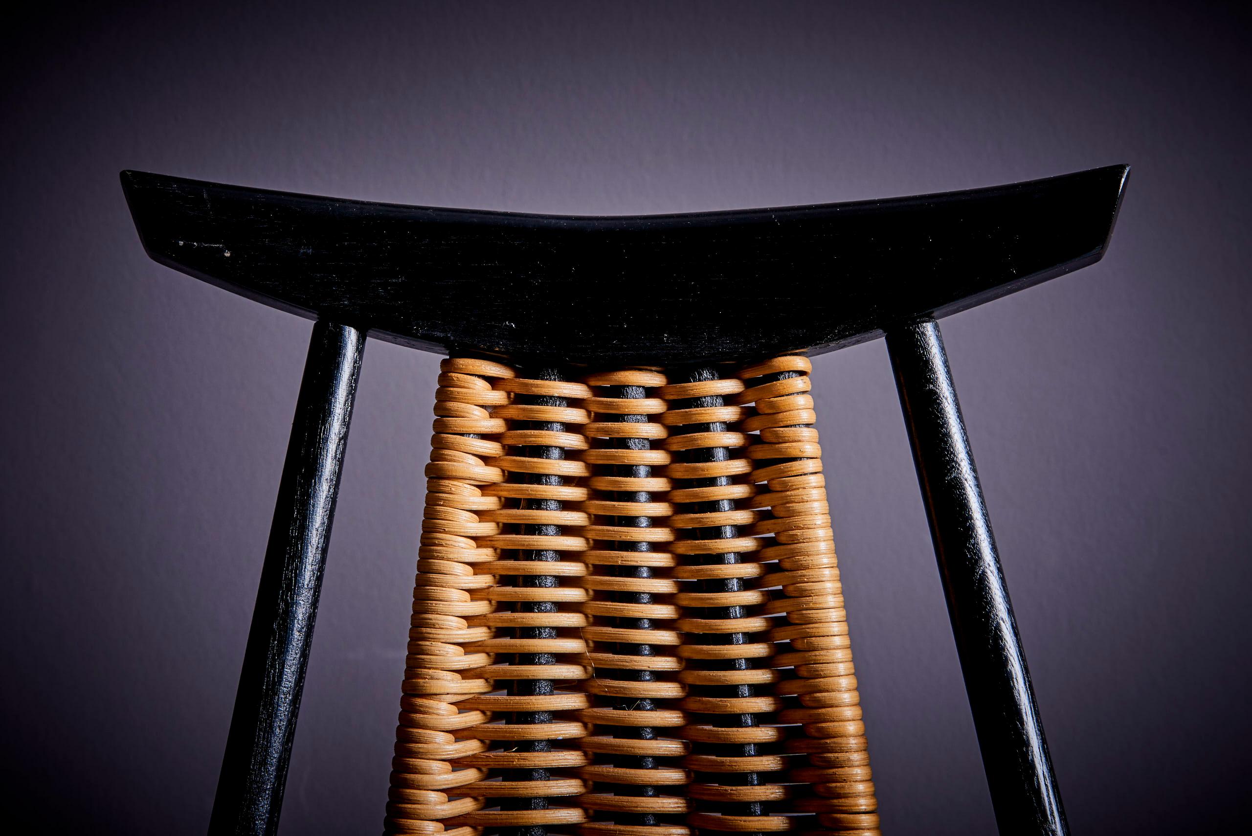 Milieu du XXe siècle Chaise à bascule d'Arthur Umanoff pour Shaver Howard en vente