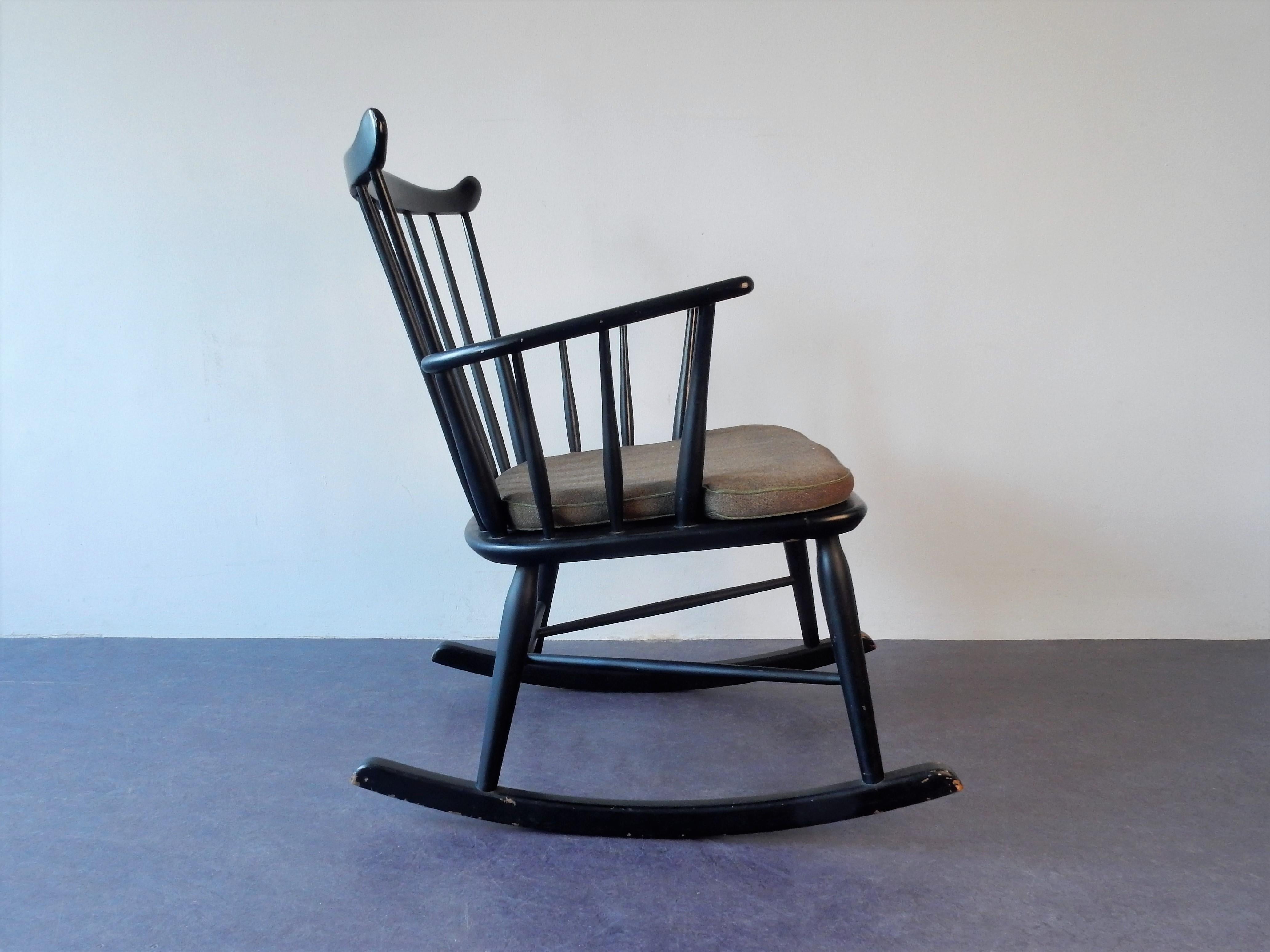 Mid-Century Modern Rocking Chair de Farstrup:: Danemark:: années 1960 en vente