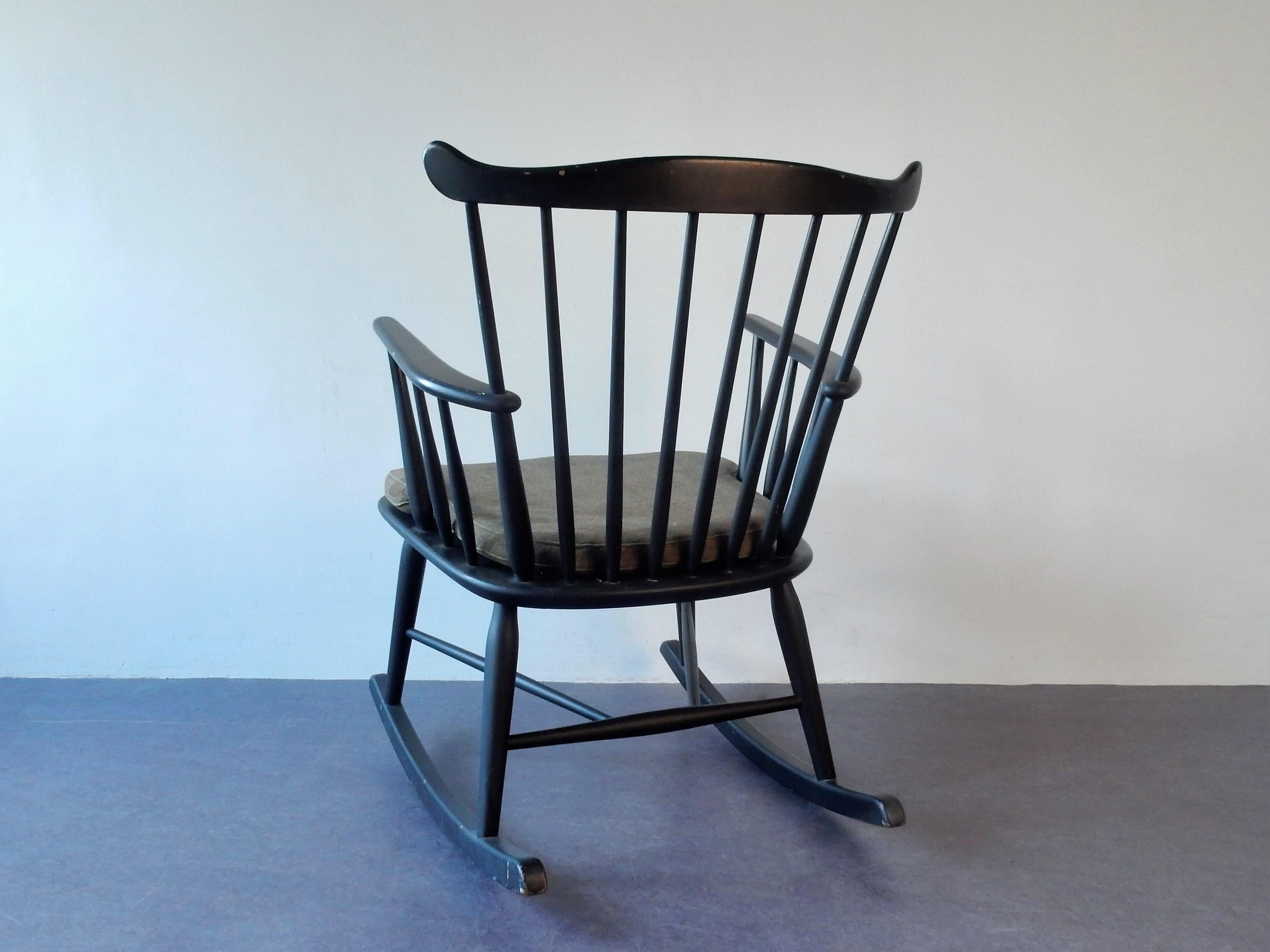 Danois Rocking Chair de Farstrup:: Danemark:: années 1960 en vente