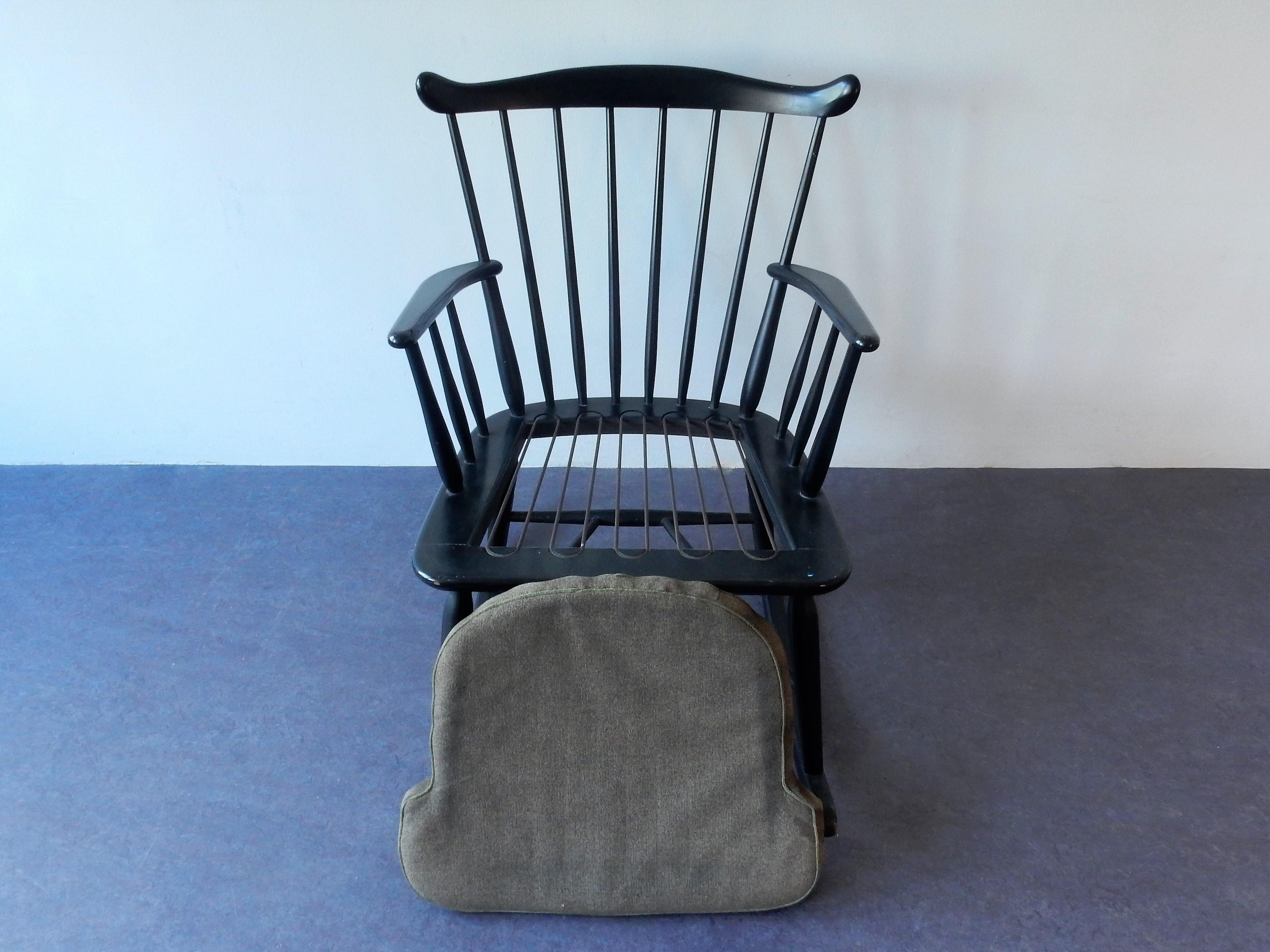 Mid-Century Modern Rocking Chair by Farstrup, Denmark, 1960s For Sale