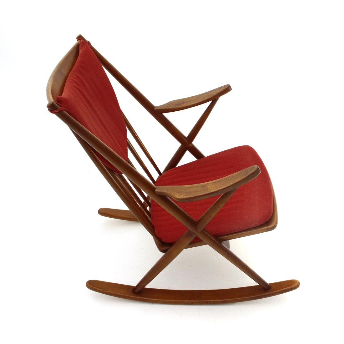 Rocking Chair by Frank Reenskaug for Bramin, 1960s 1