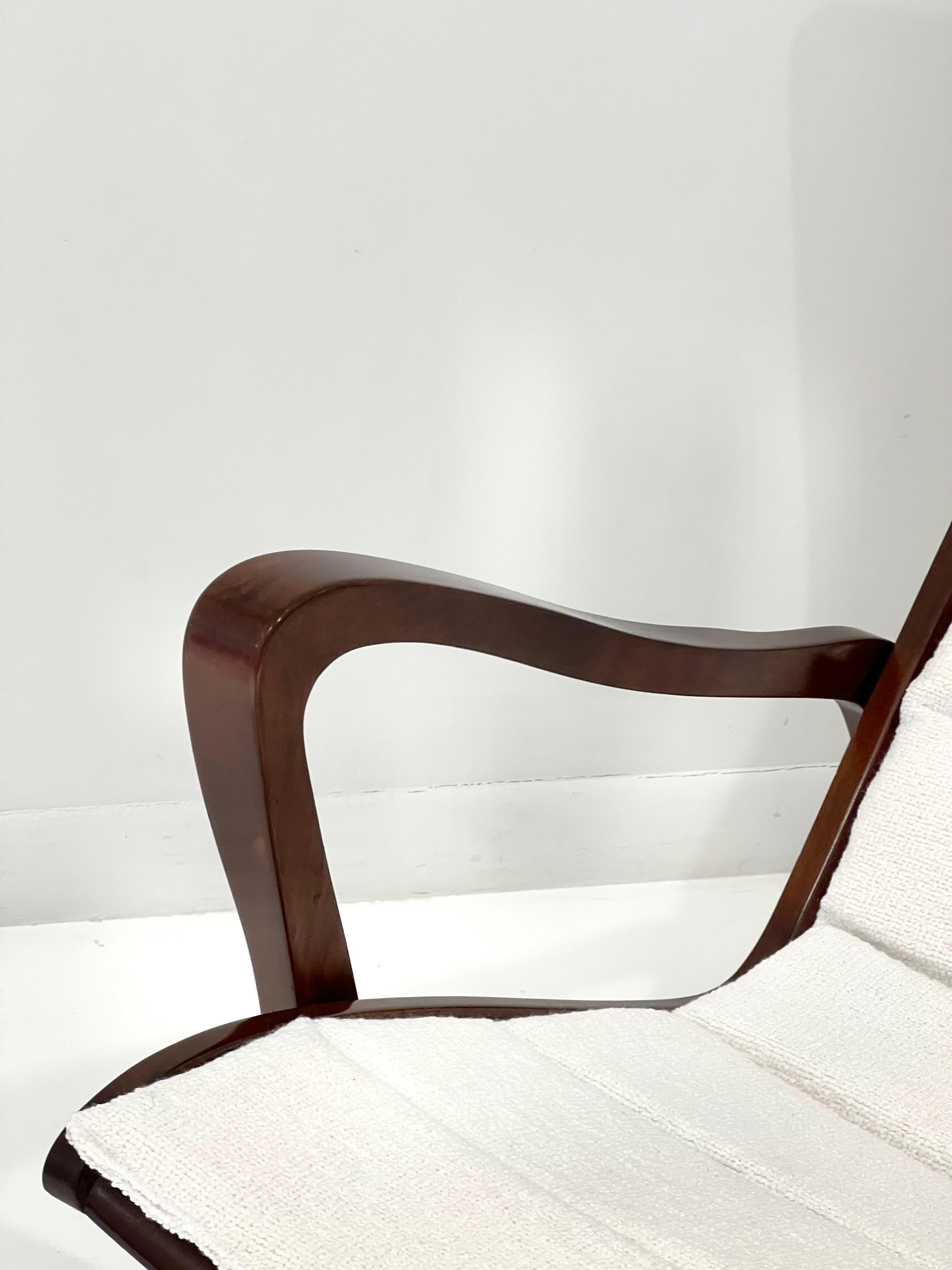 Italian Rocking Chair by Cassina  For Sale