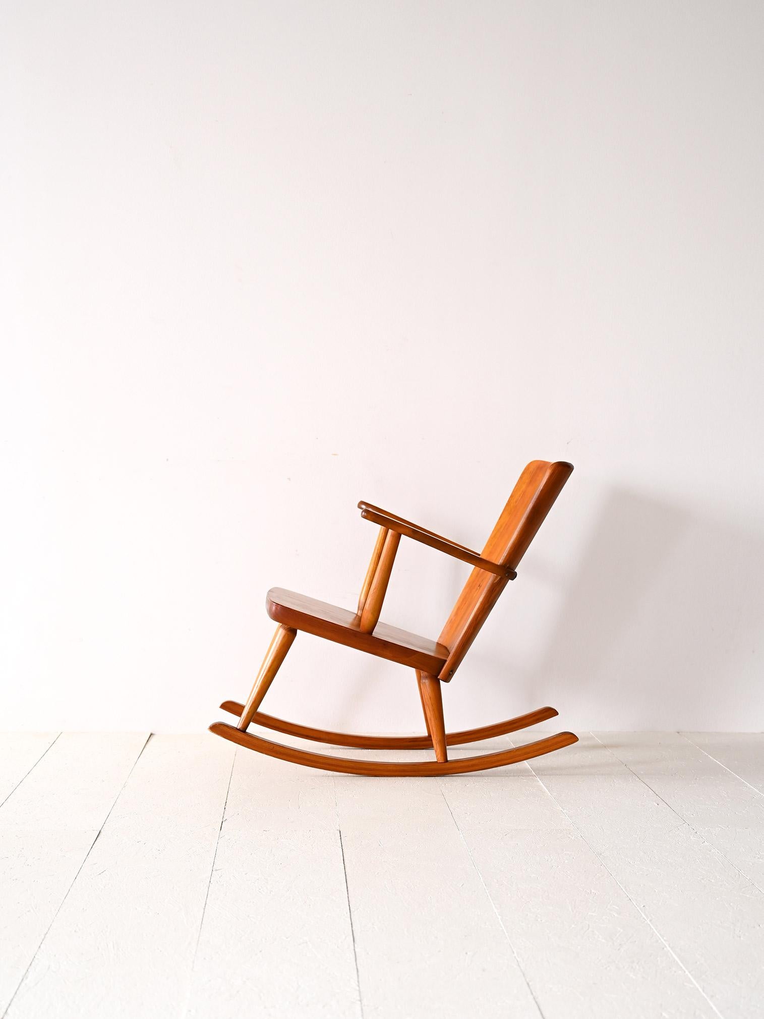 Scandinavian Modern Rocking chair by Göran Malmvall for Karl Andersson & Söner, 1940s For Sale