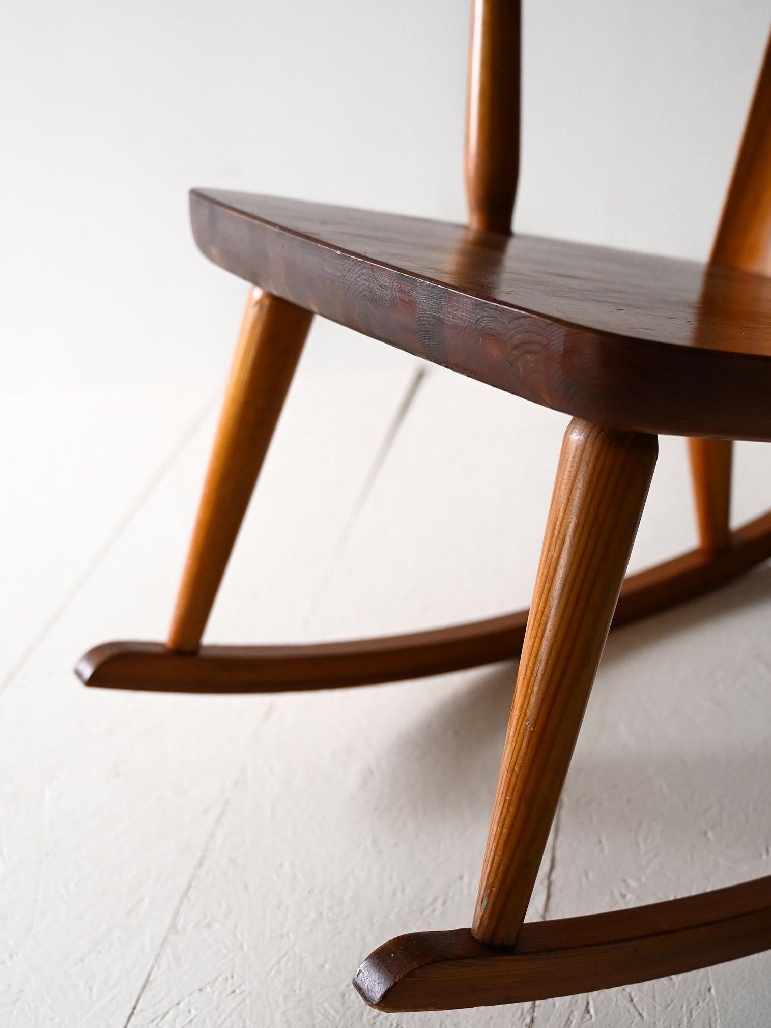 Mid-20th Century Rocking chair by Göran Malmvall for Karl Andersson & Söner, 1940s For Sale