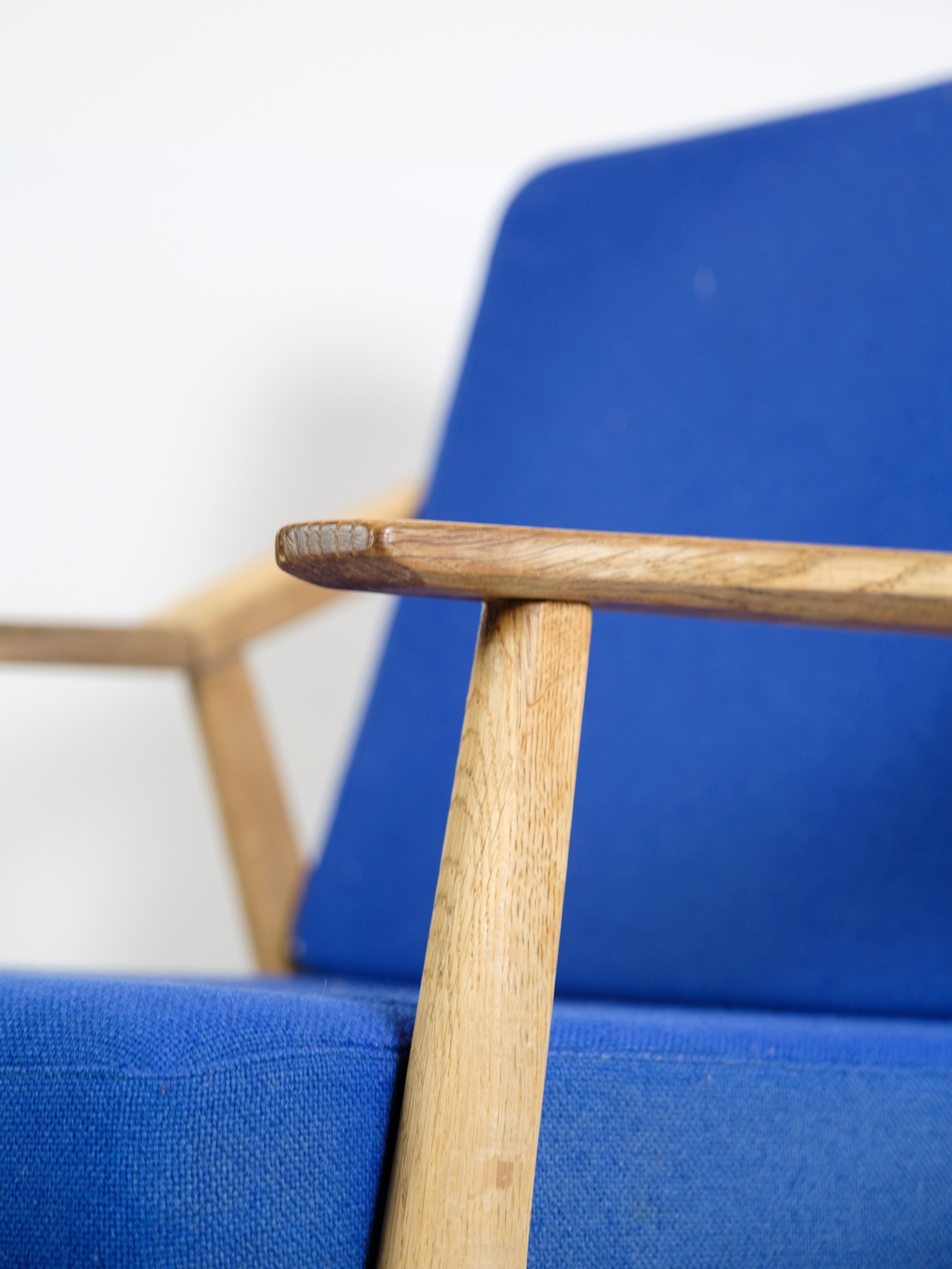 Rocking Chair by H. Brockmann-Petersen from 1960s In Good Condition For Sale In Lejre, DK