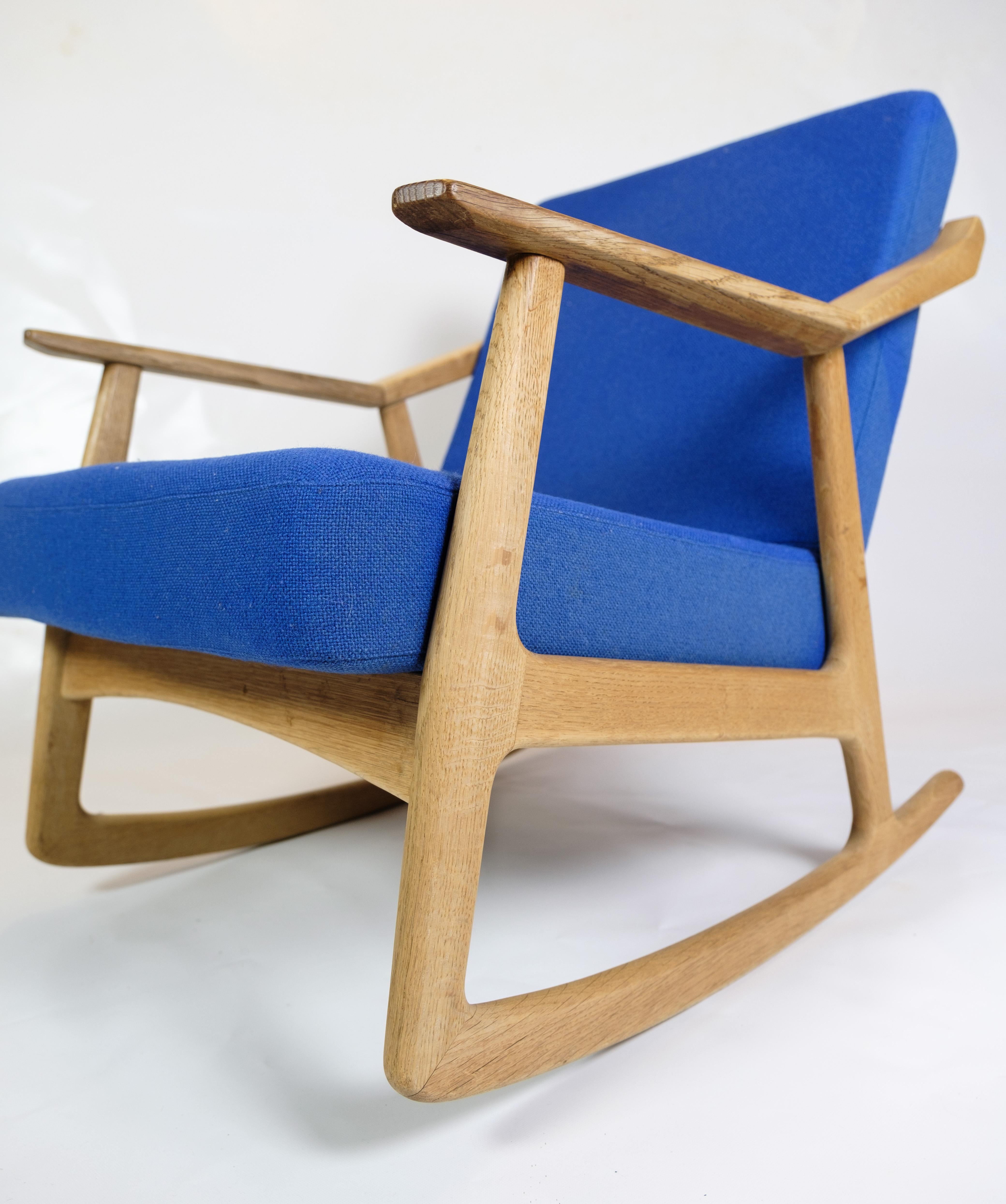 Rocking Chair by H. Brockmann-Petersen from 1960s For Sale 1