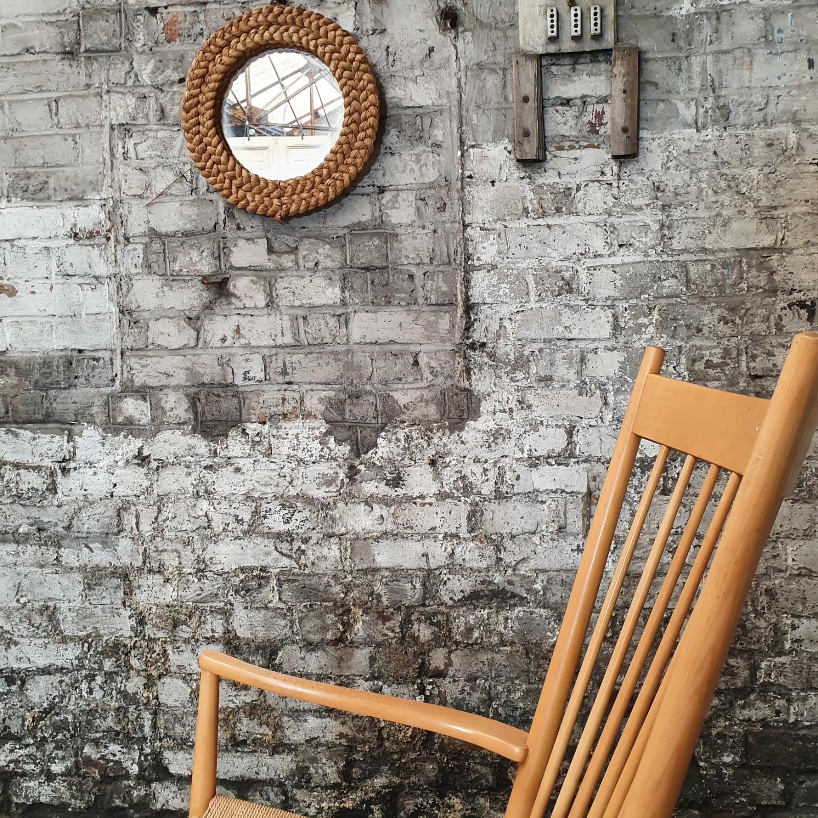 Rocking Chair by Hans J. Wegner, 1960s In Good Condition In Tourcoing, FR