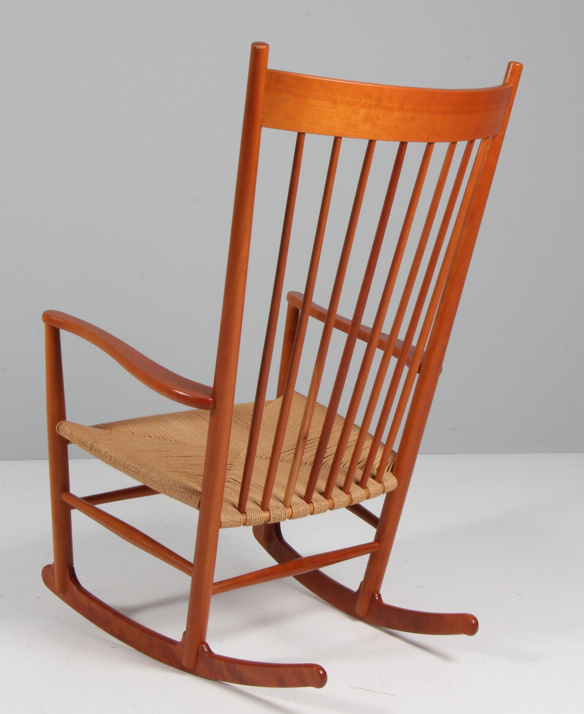 Mid-20th Century Rocking Chair by Hans J. Wegner, Model J16