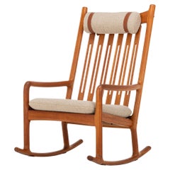 Rocking Chair by Hans Olsen for Juul Kristensen, Denmark, 1960s