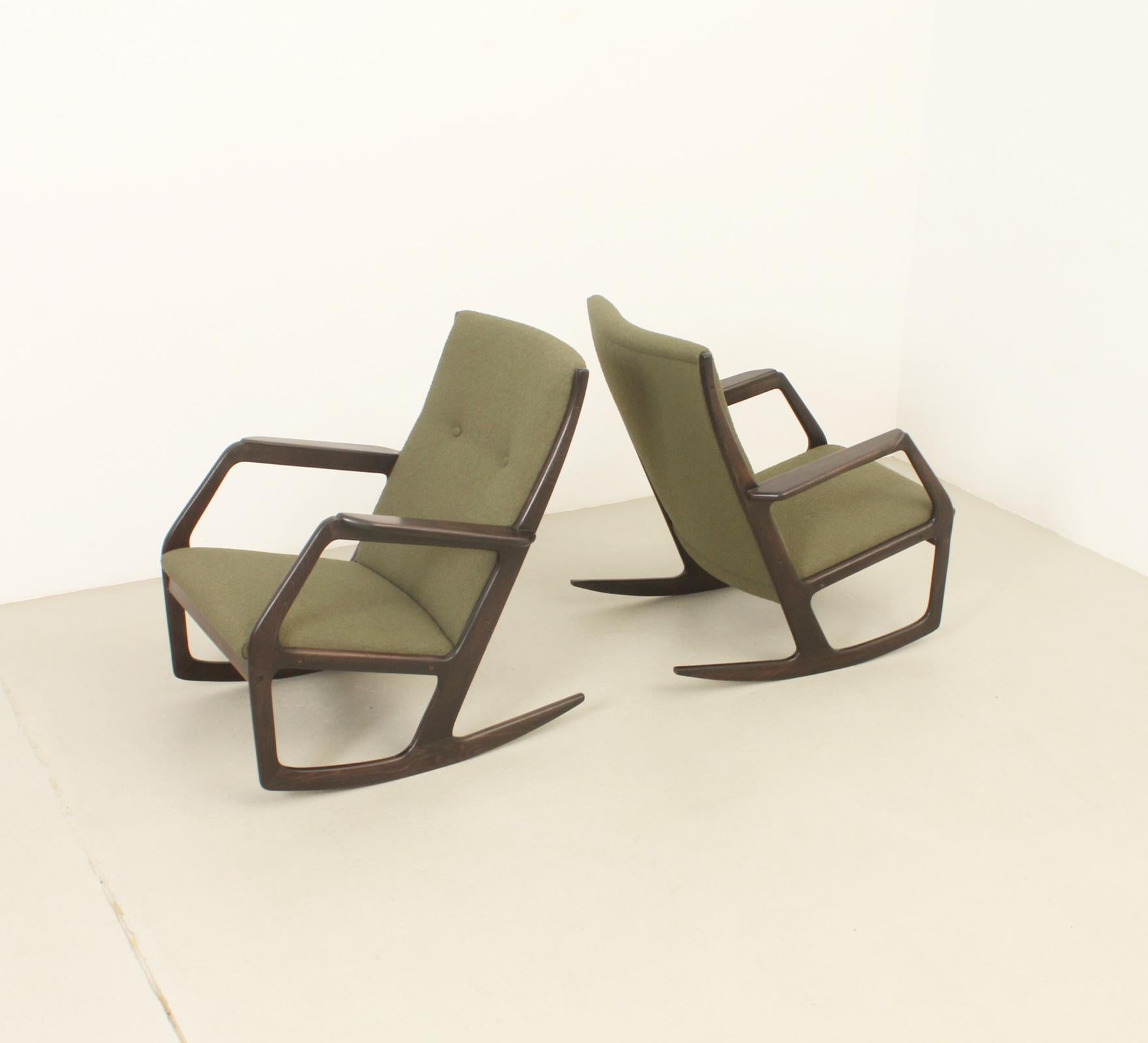 Rocking Chair by Holger George Jensen, Denmark, 1960's 7