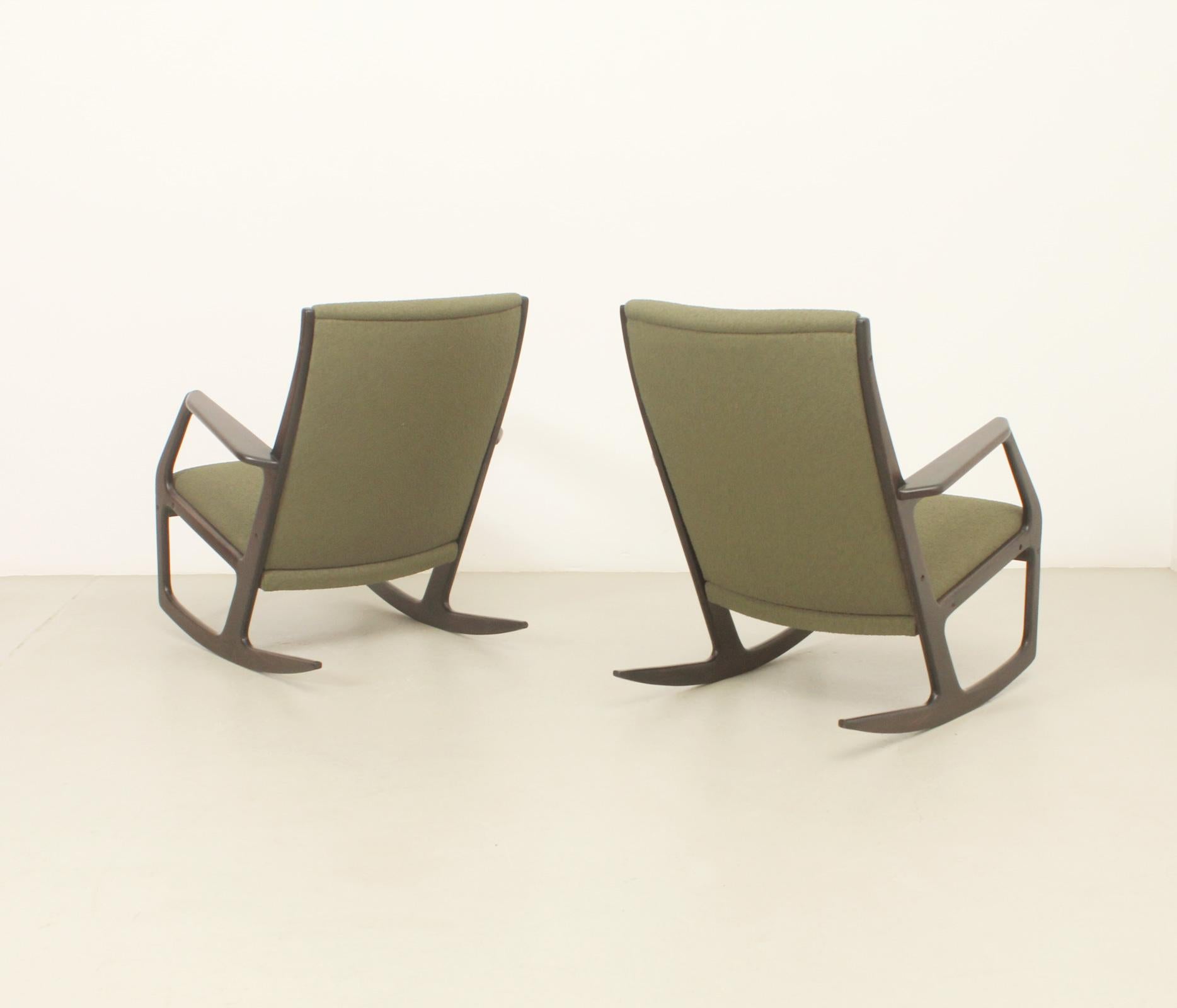 Rocking Chair by Holger George Jensen, Denmark, 1960's 8