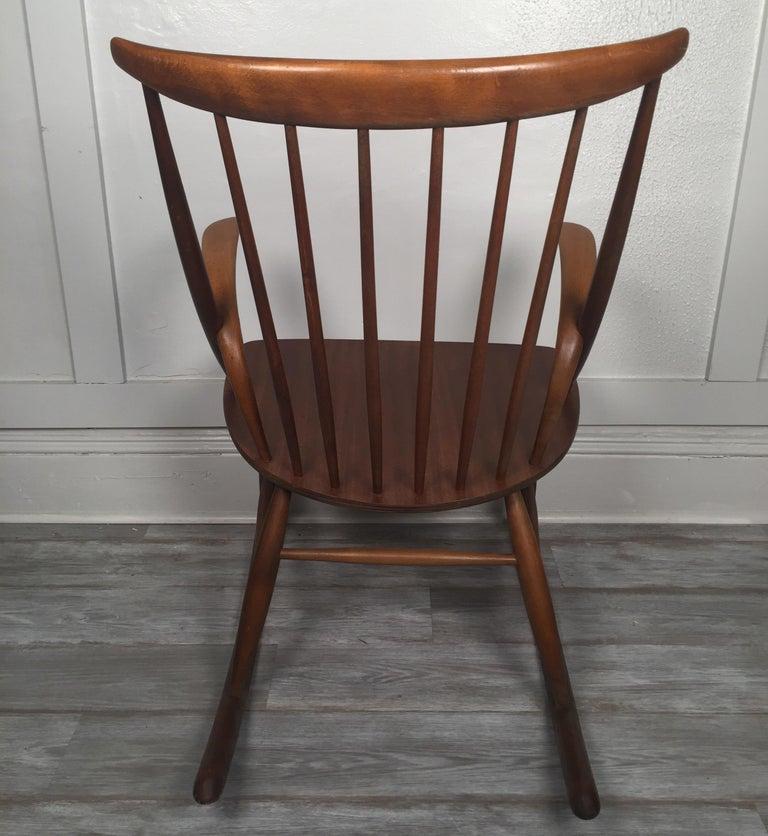 Rocking Chair by Illum Wikkelsø for Niels Eilersen, 