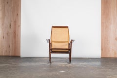Rocking Chair by Joaquim Tenreiro, 1947, Brazilian Rosewood, Mid-Century Modern