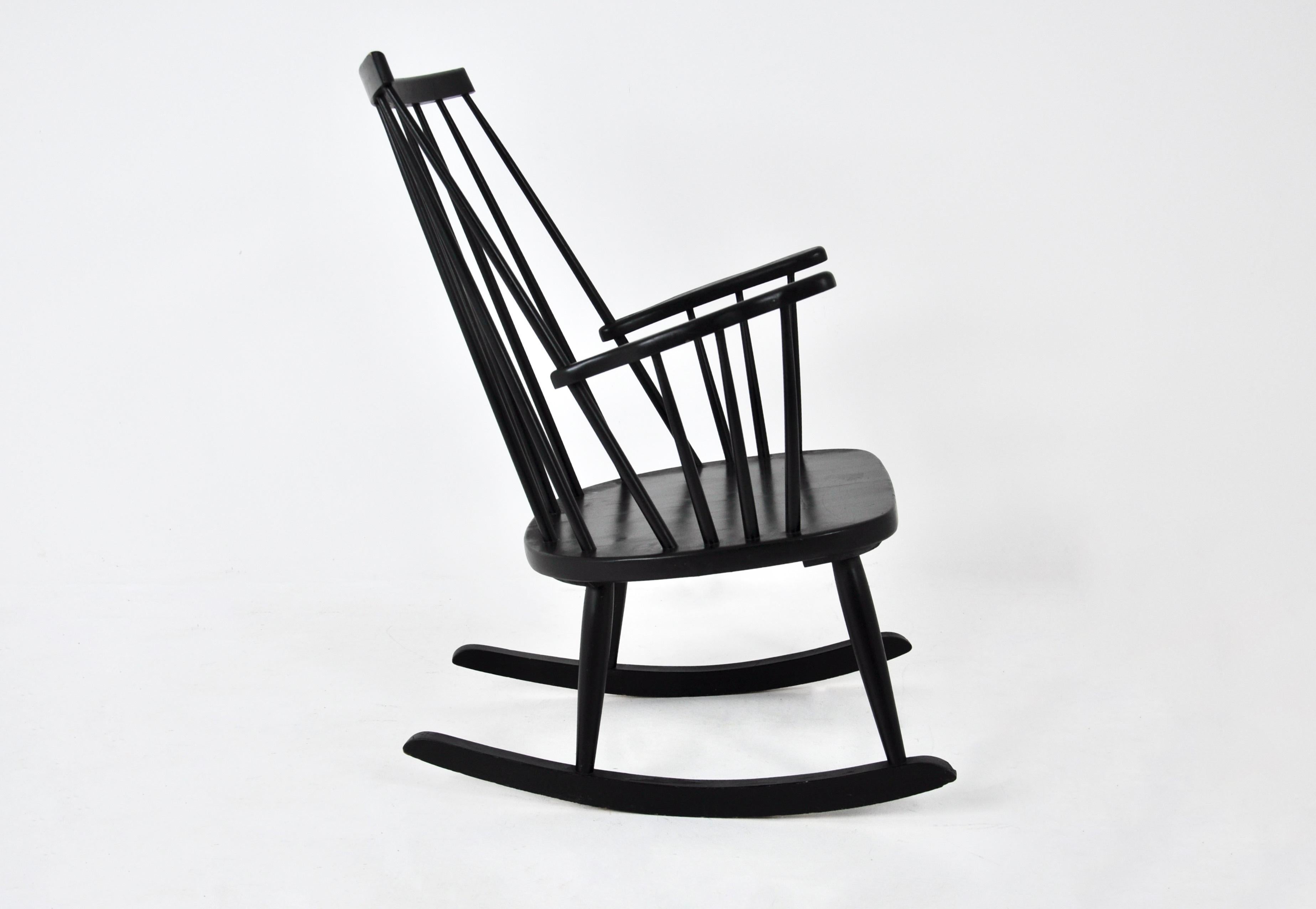 Rocking Chair by Lena Larsson for Nesto, 1960s In Good Condition For Sale In bruxelles, BE