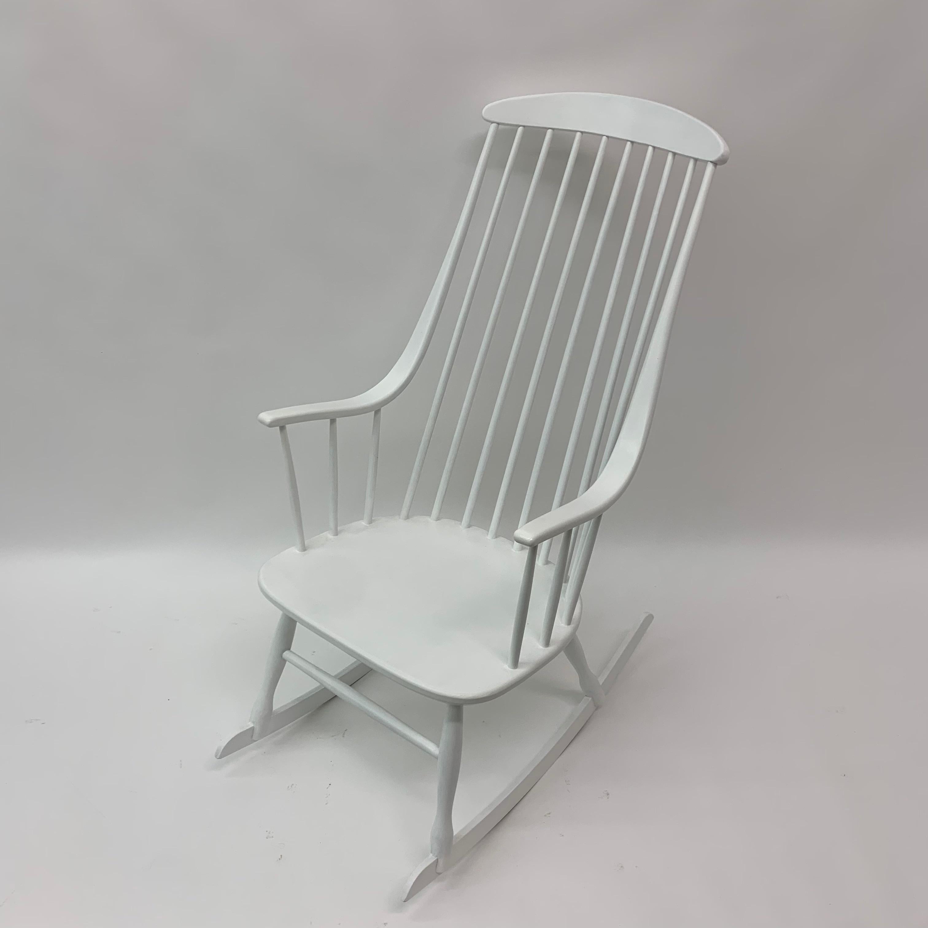 Chaise à bascule de Lena Larsson pour Nesto, années 1960 en vente 1