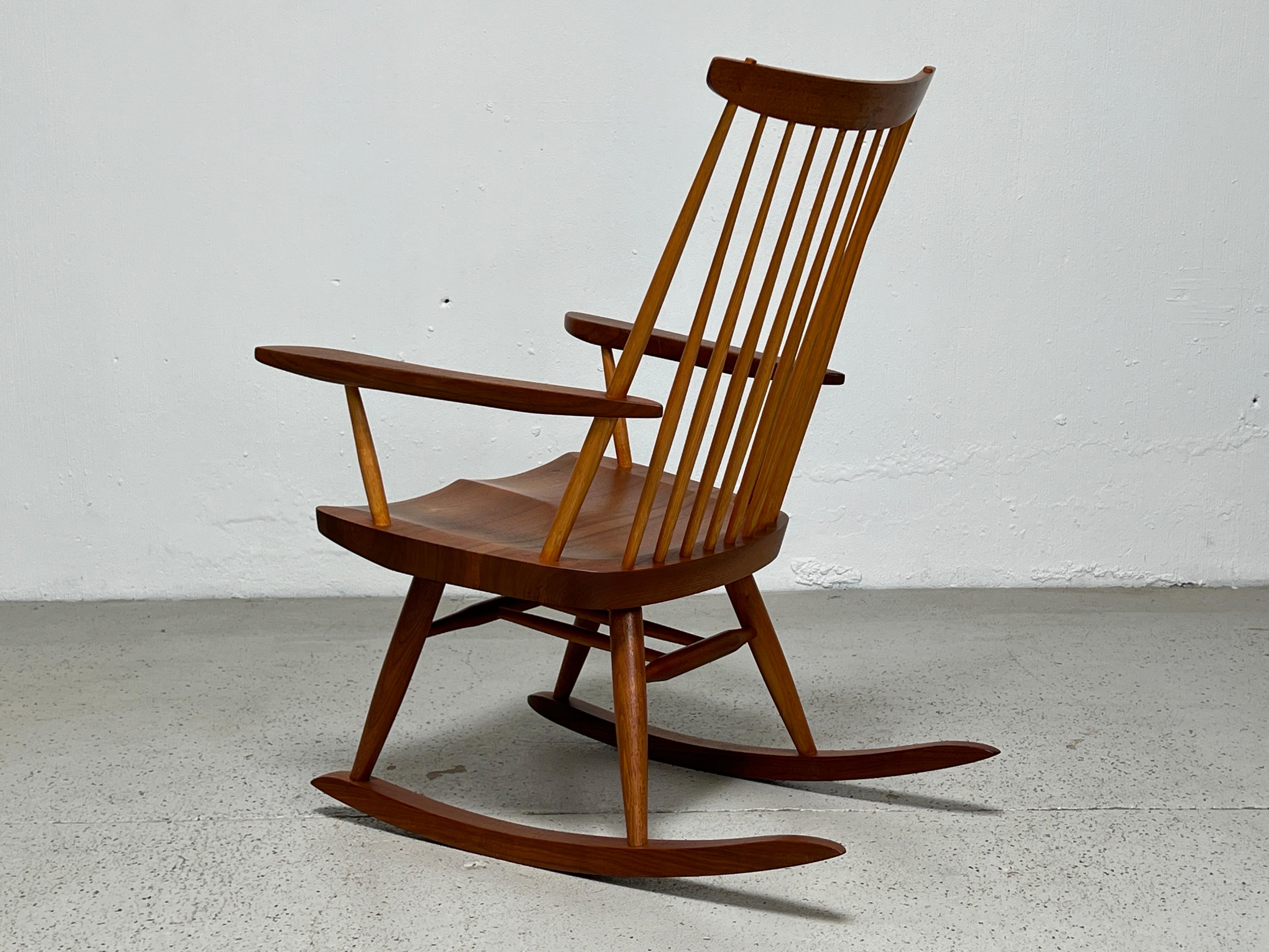Rocking Chair by Mira Nakashima  For Sale 5