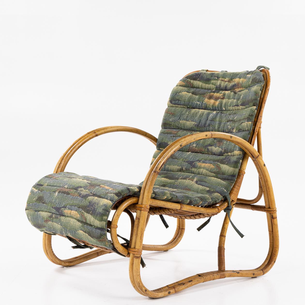 Bamboo Rocking chair by R. Wengler For Sale