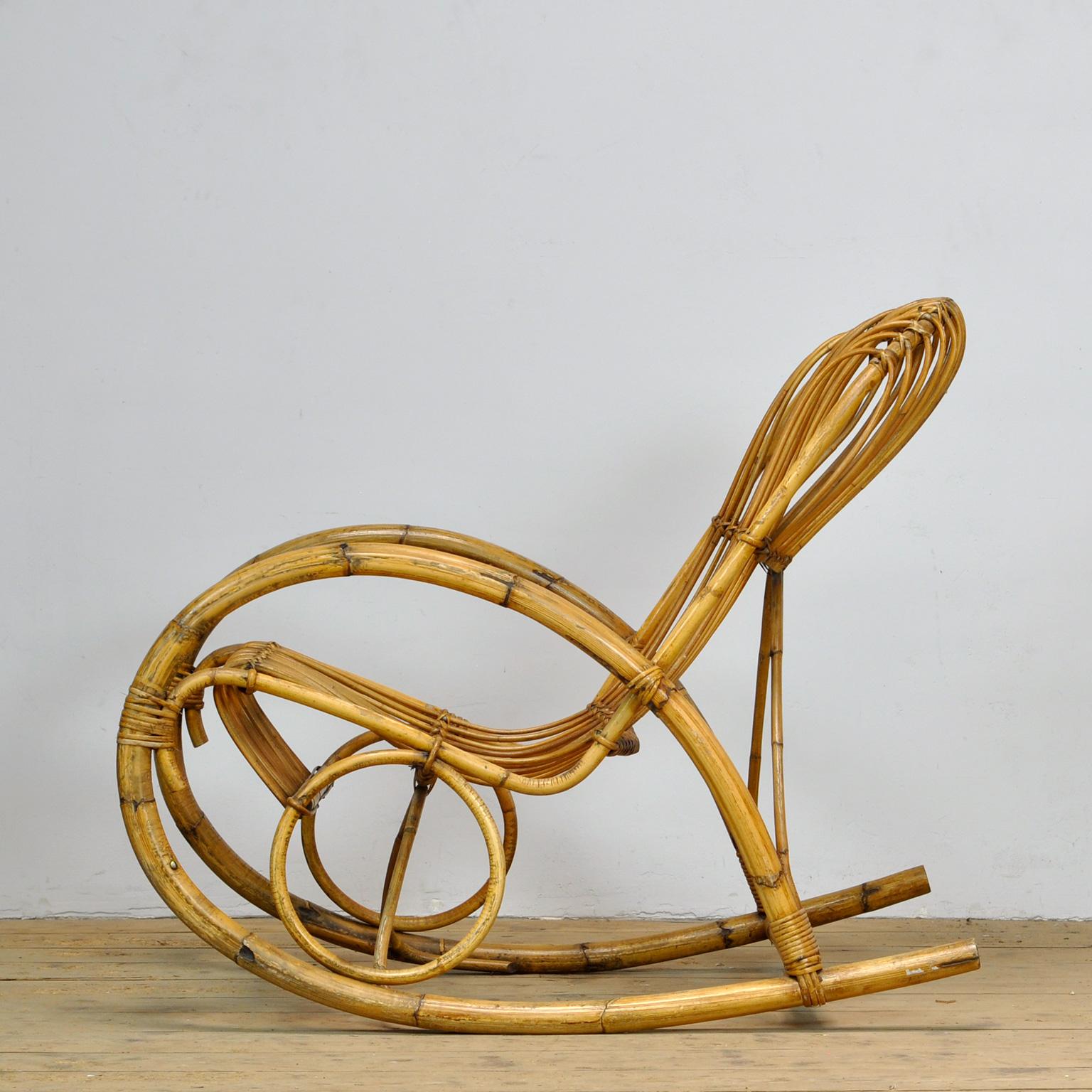 Rocking Chair by Rohé Noordwolde, 1960s For Sale 6