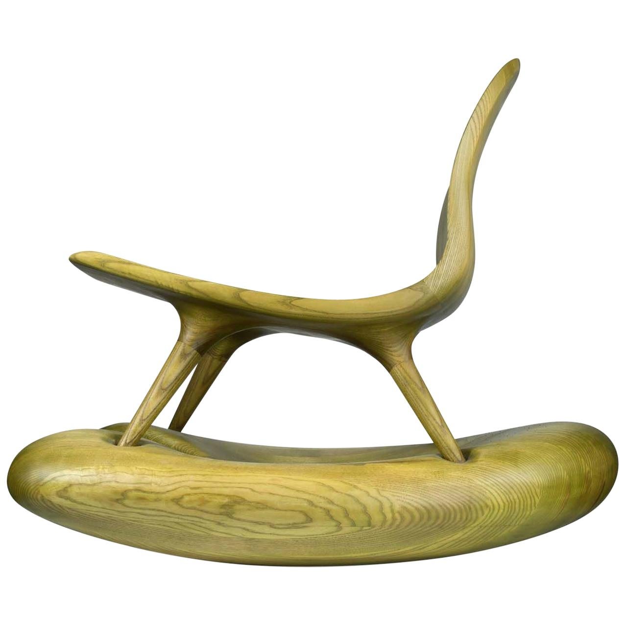 „Rocking Chair“ aus der Cursive Kollektion von Studio  Der Künstler Adam Zimmerman.