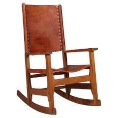 Fauteuil à bascule de Werner Biermann pour Arte Sano Colombia 1960