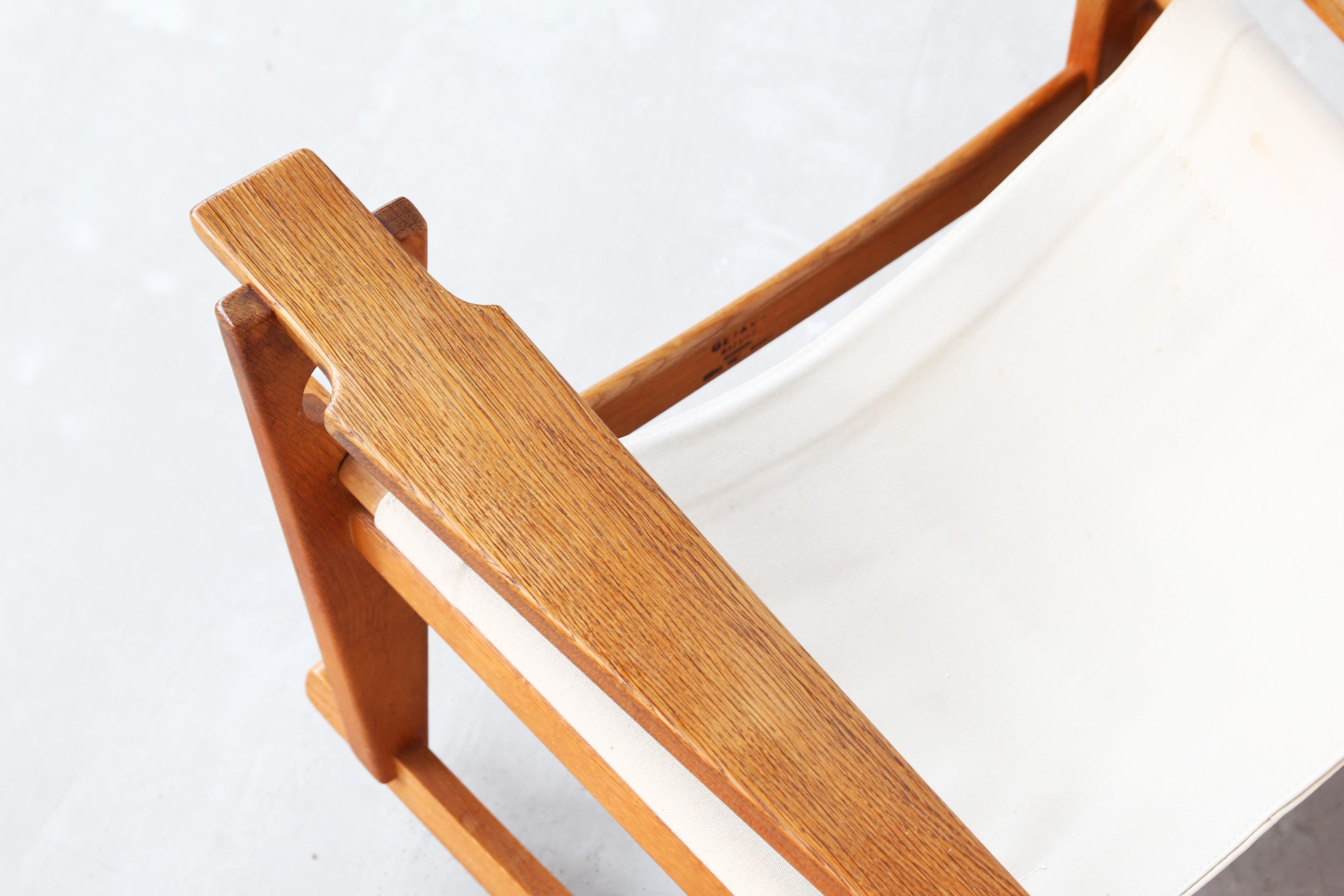 Danish Rocking Chair Designed by Hans J. Wegner for Getama, Denmark, 1960 3