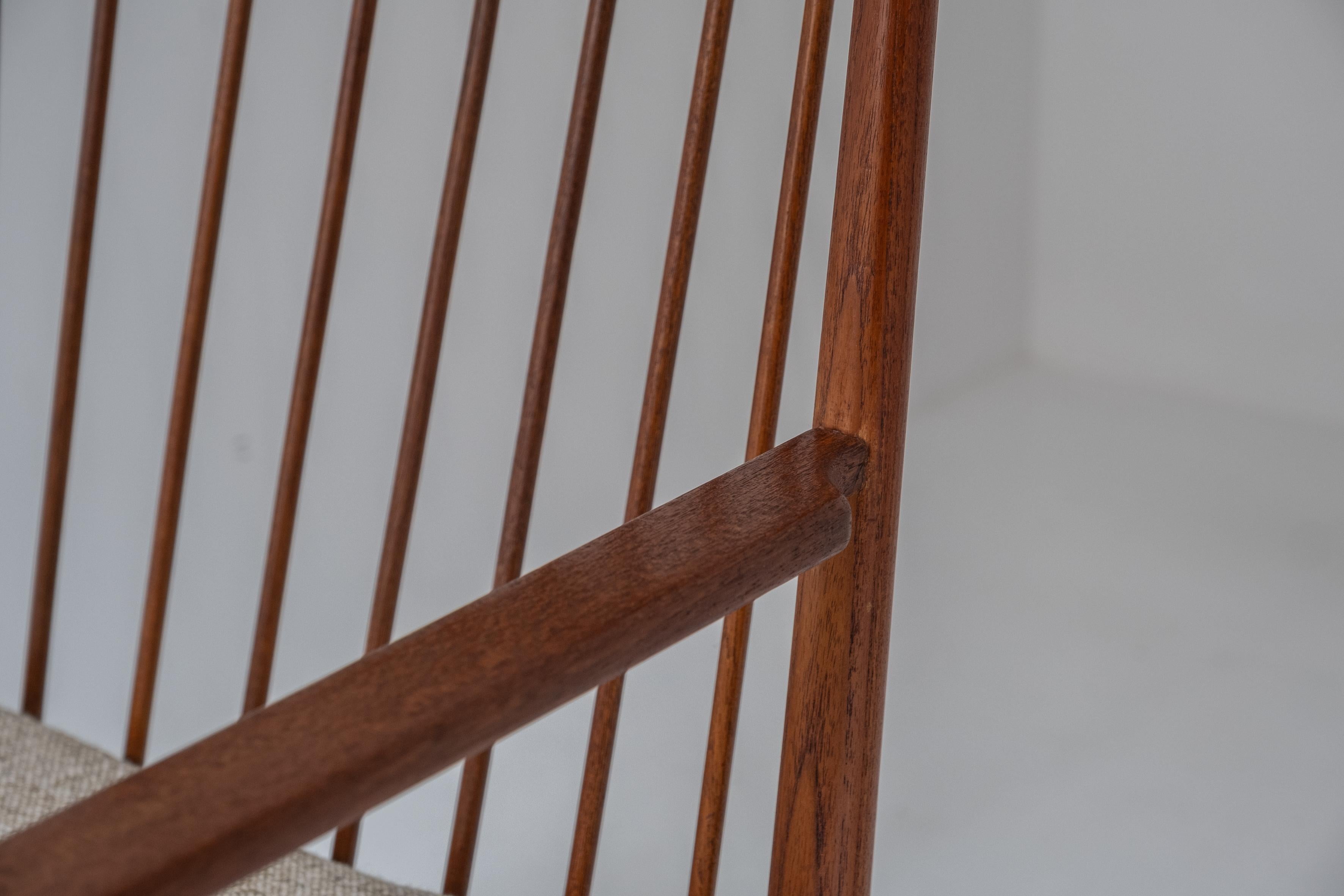 Rocking chair designed by Helge Sibast for Sibast, Denmark 1960s. 3