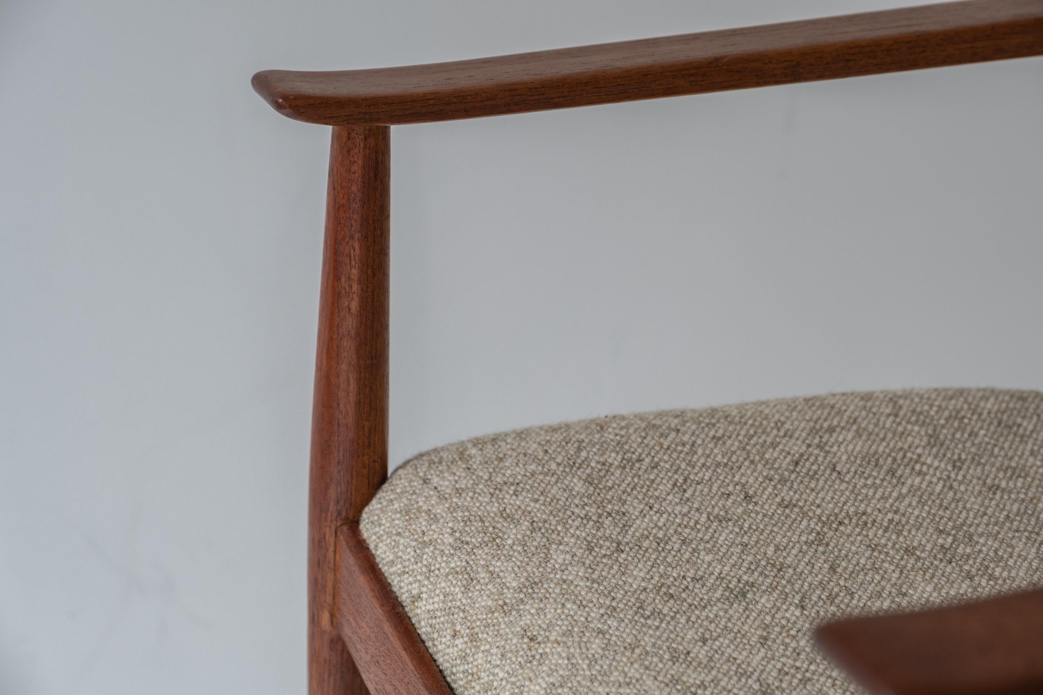 Rocking chair designed by Helge Sibast for Sibast, Denmark 1960s. 6