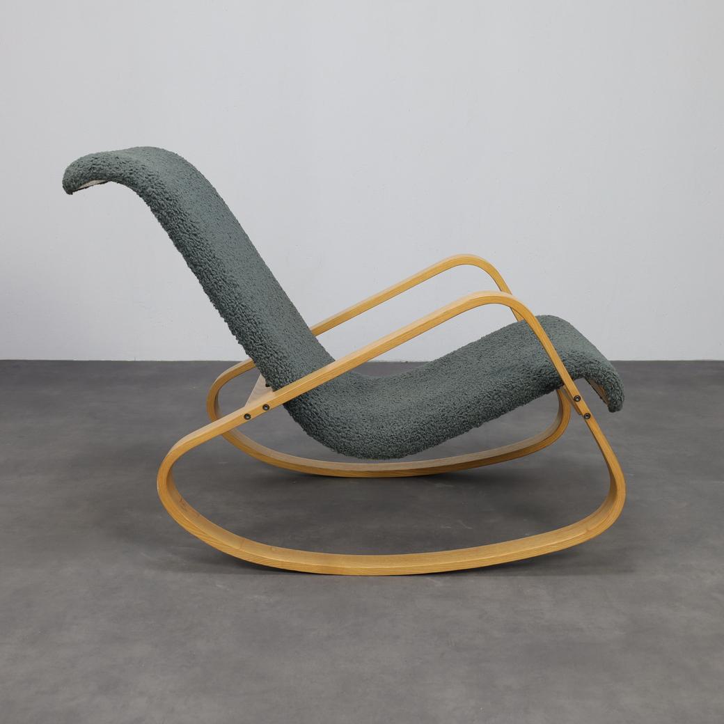 Mid-Century moderno Sedia a dondolo 