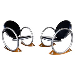 Rocking Chair Dondolo by Verner Panton for Ycami, Italy, 1990s