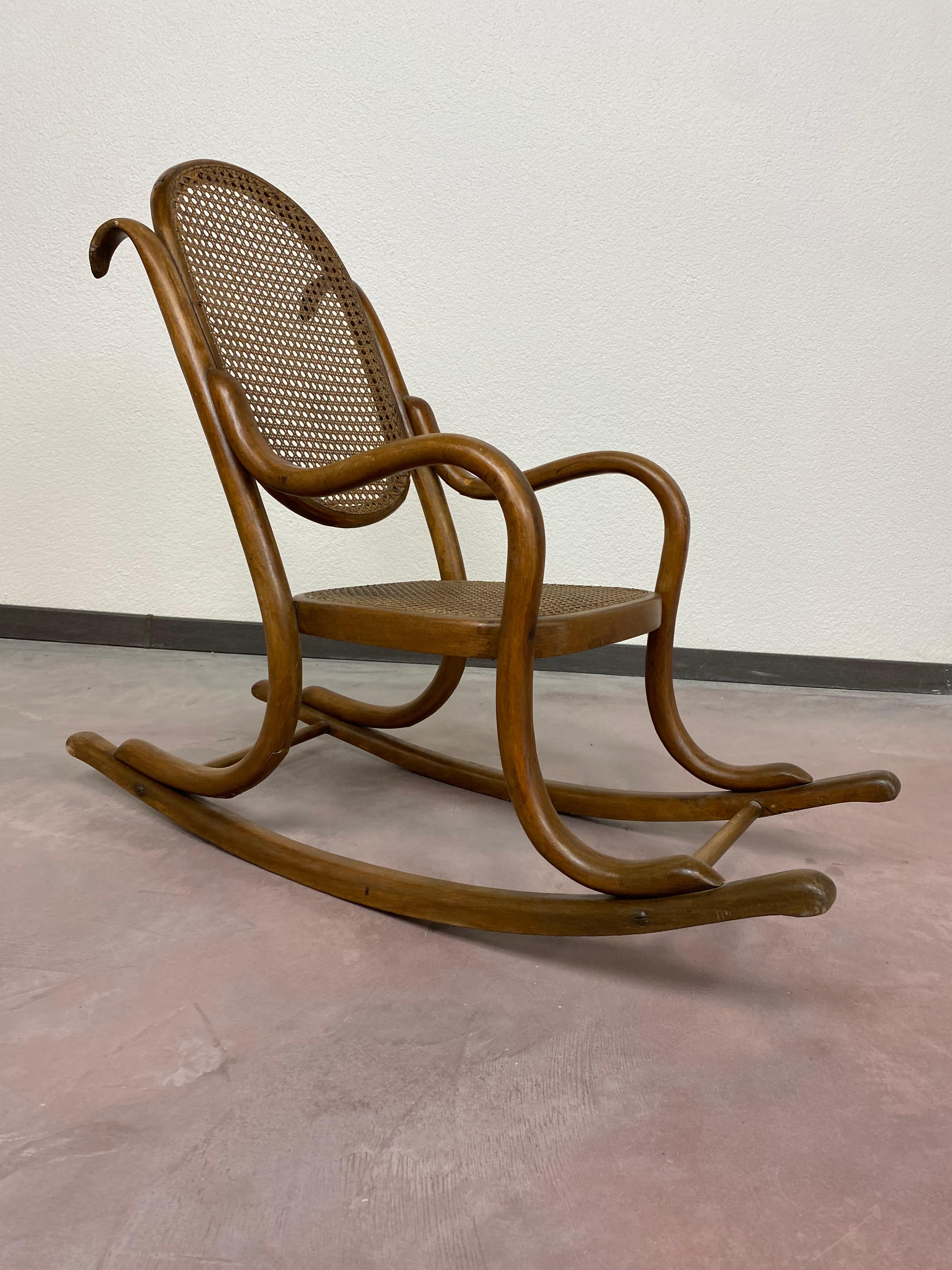 Rocking chair for children no.2 in original condition.