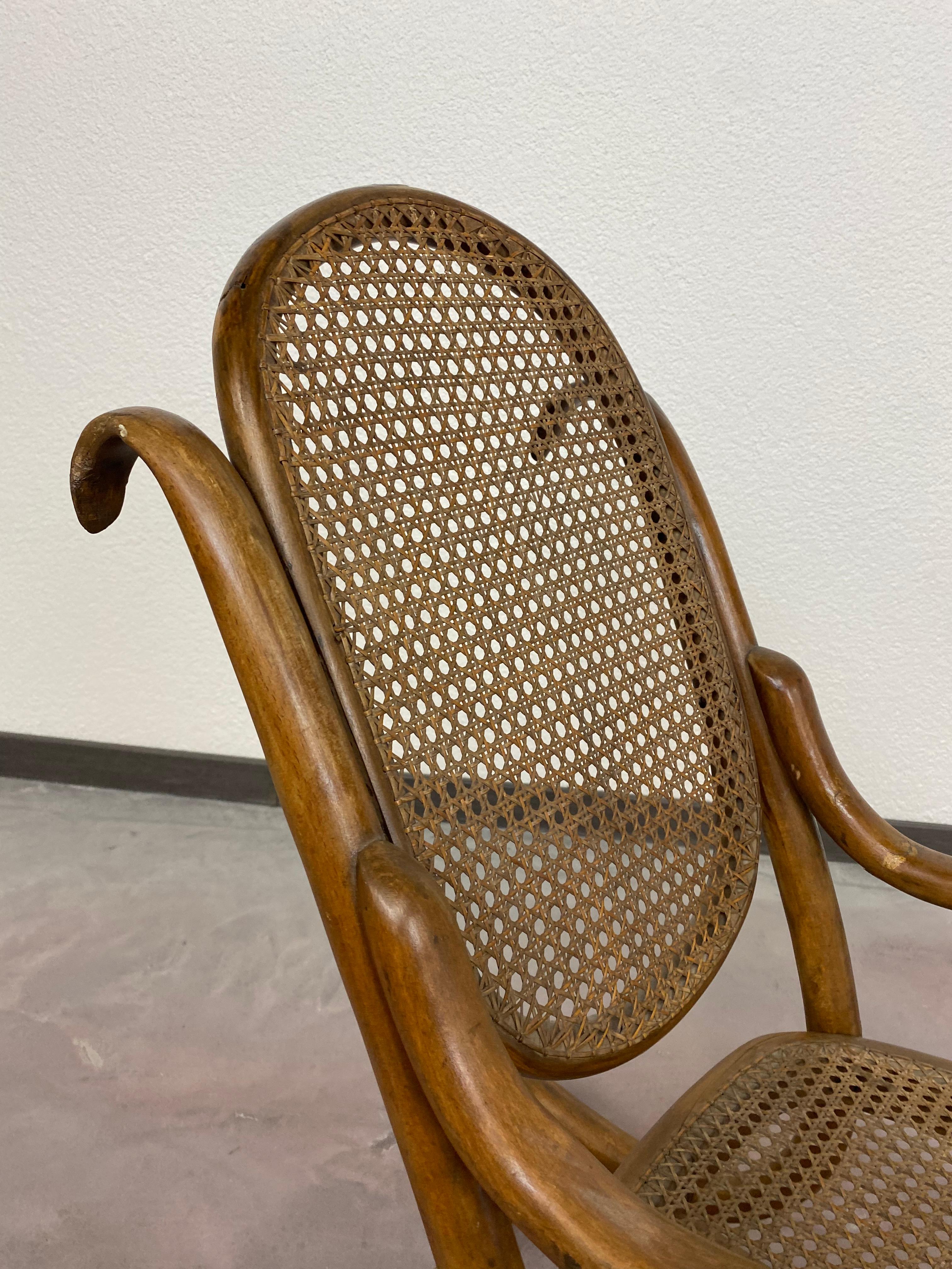 Vienna Secession Rocking Chair for Children No.2 For Sale