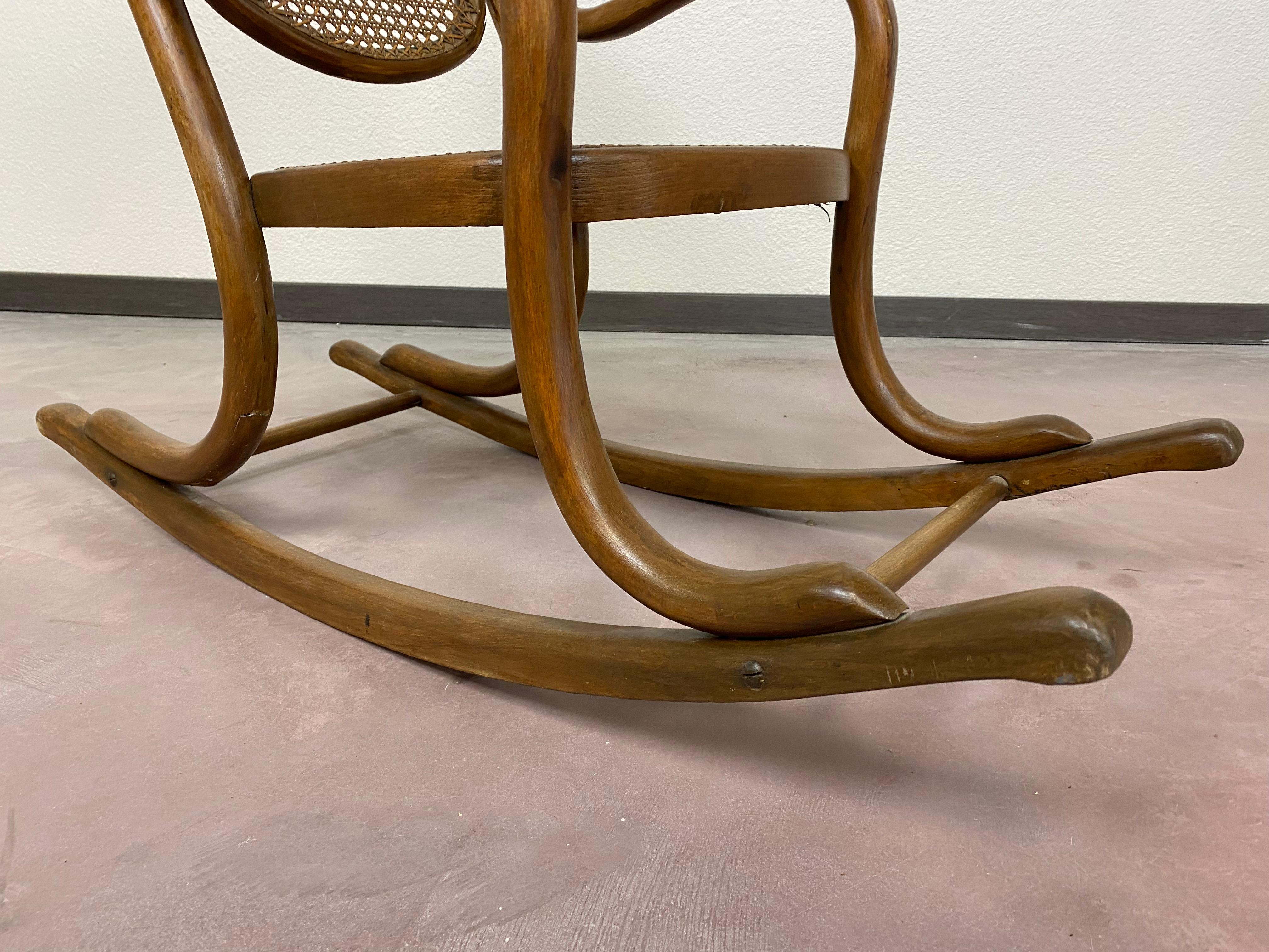 Slovak Rocking Chair for Children No.2 For Sale