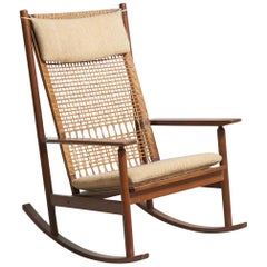 Rocking Chair for Juul Kristensen by Hans Olsen