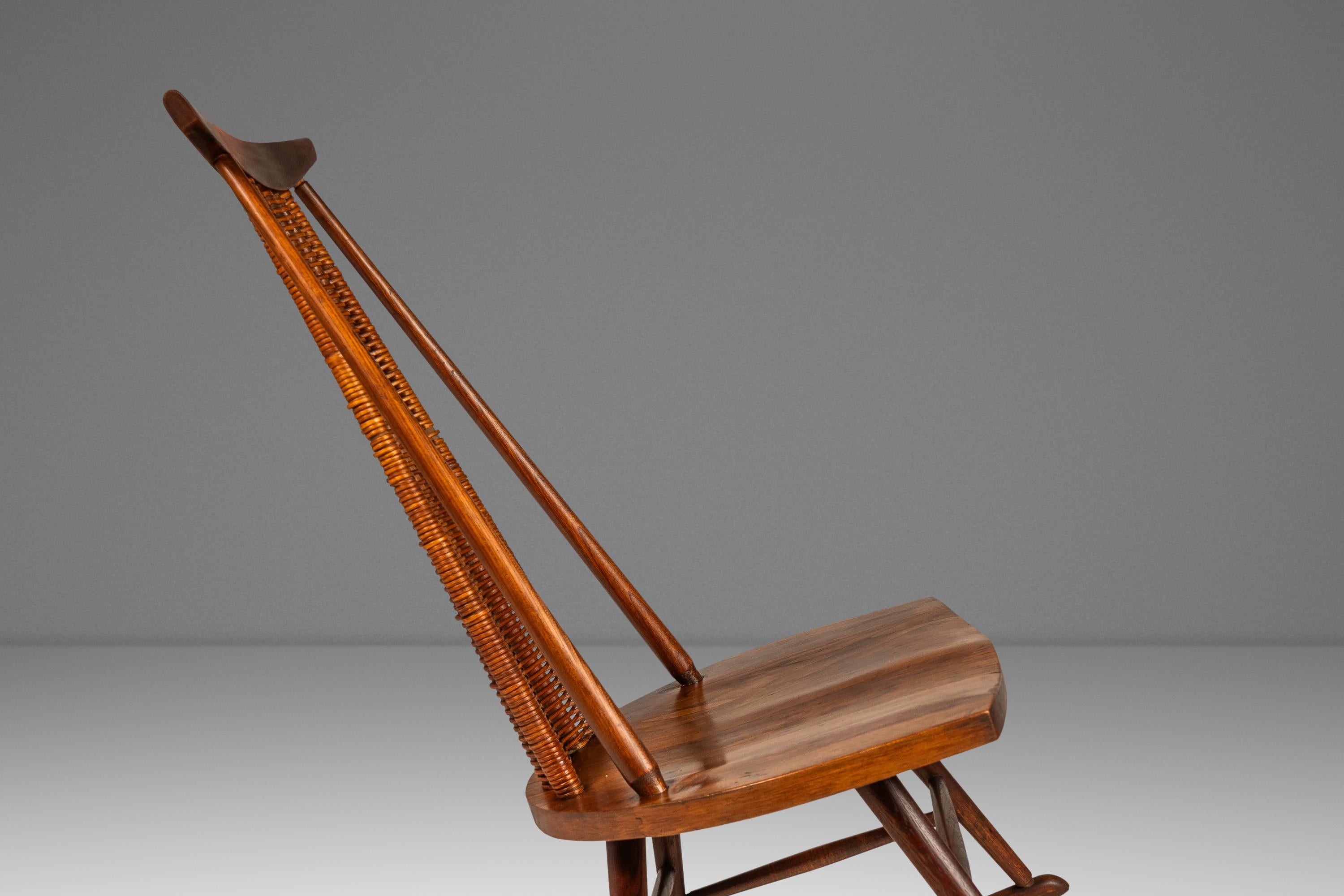 Rocking Chair in Walnut, Arthur Umanoff, Washington Woodcraft, USA, c. 1960's 4