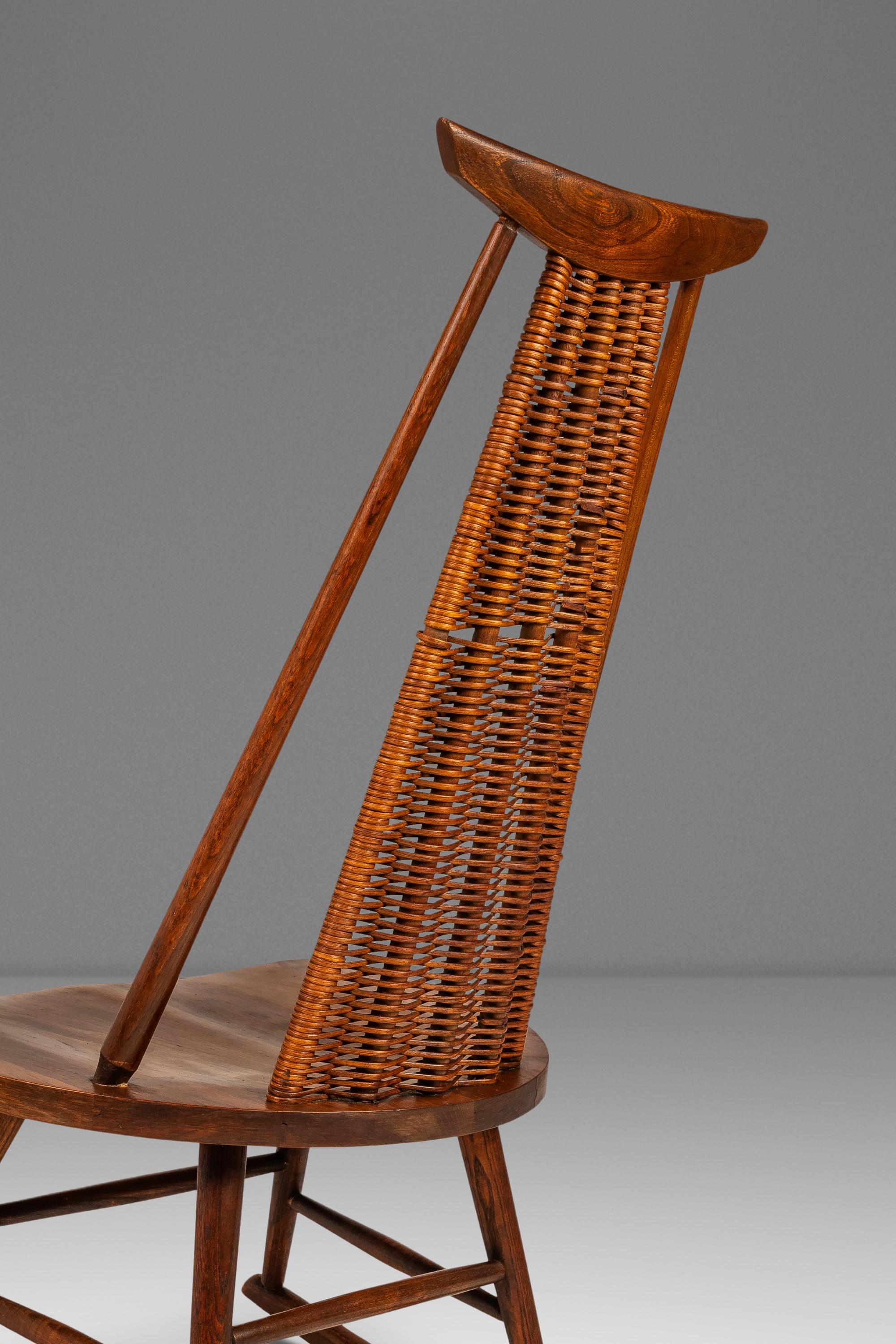 Rocking Chair in Walnut, Arthur Umanoff, Washington Woodcraft, USA, c. 1960's 11
