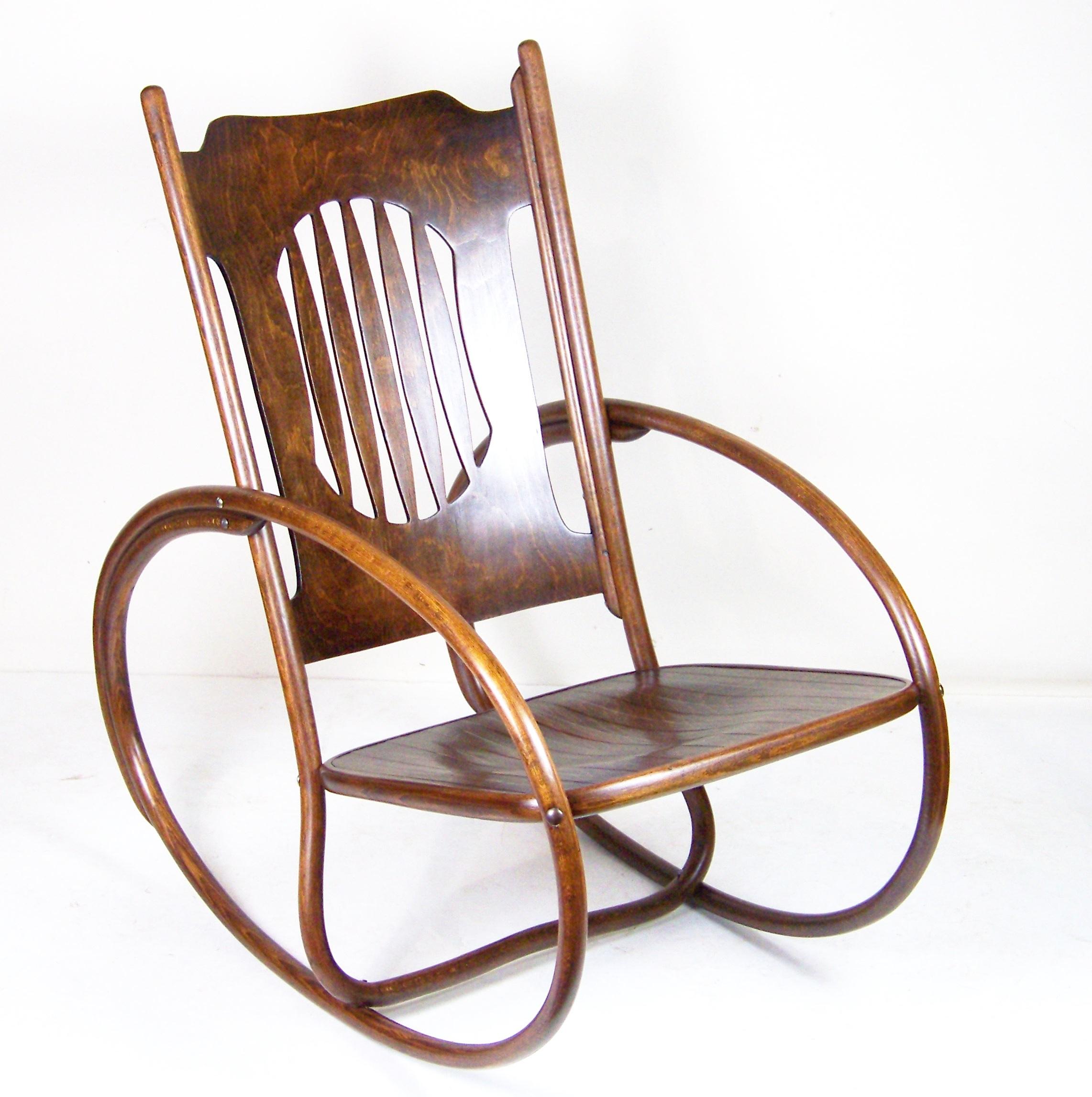 Schaukelstuhl J&J Kohn Nr.827, um 1904 (20. Jahrhundert)