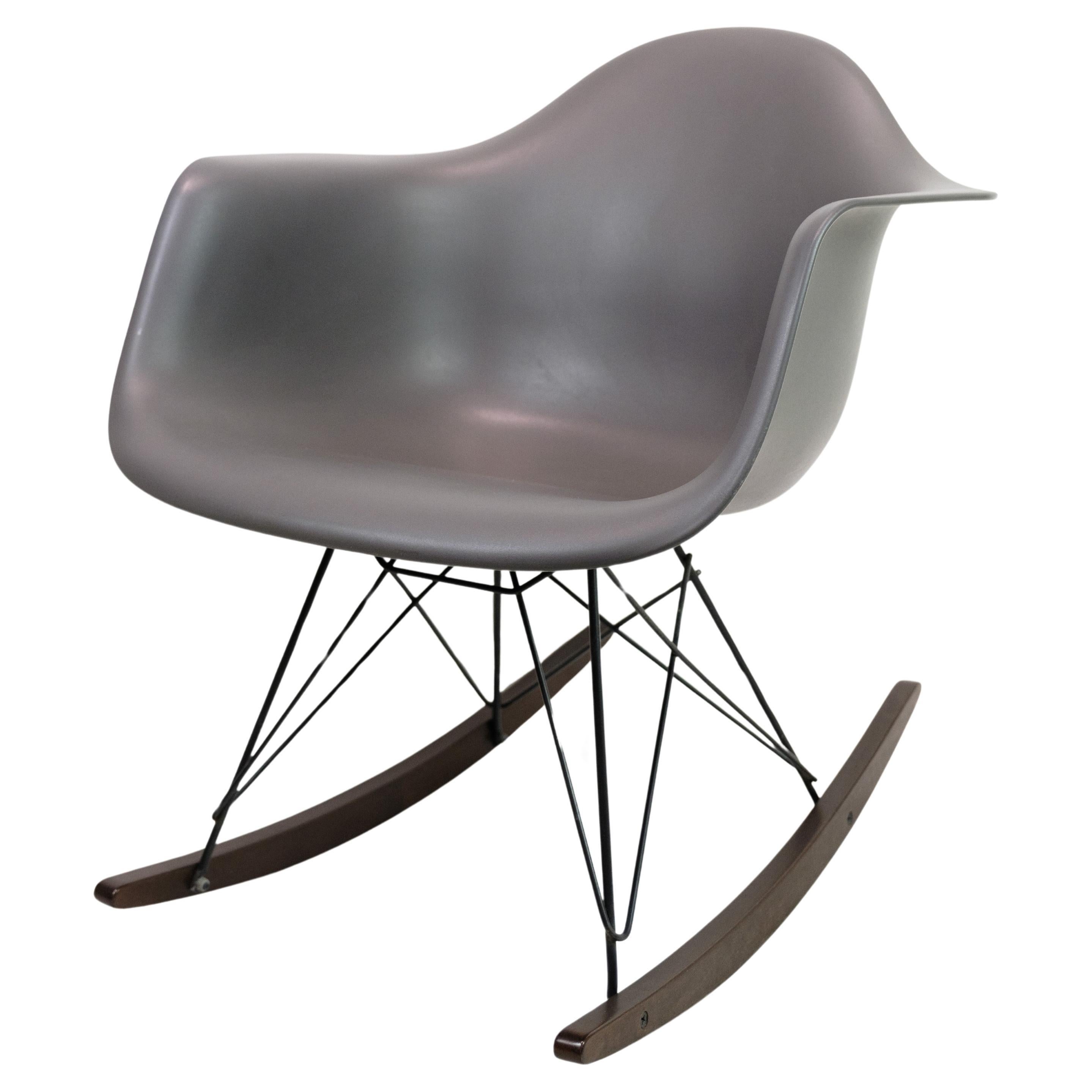 Rocking Chair Made In Plastic By Charles & Ray Eames For Vitra From 2012