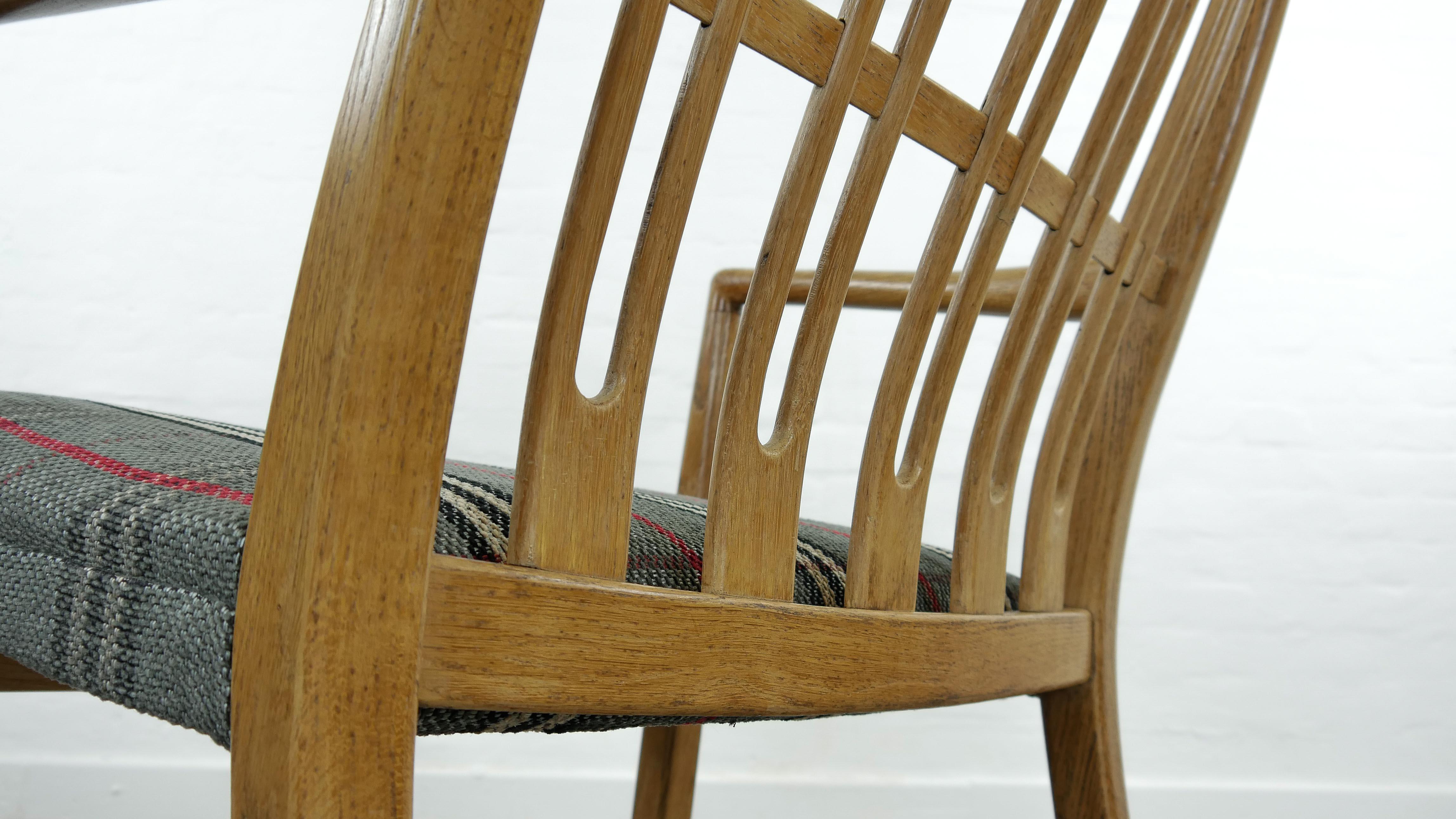 Rocking Chair ML-33 by Hans J. Wegner with Floral Carvings for Mikael Laursen 5