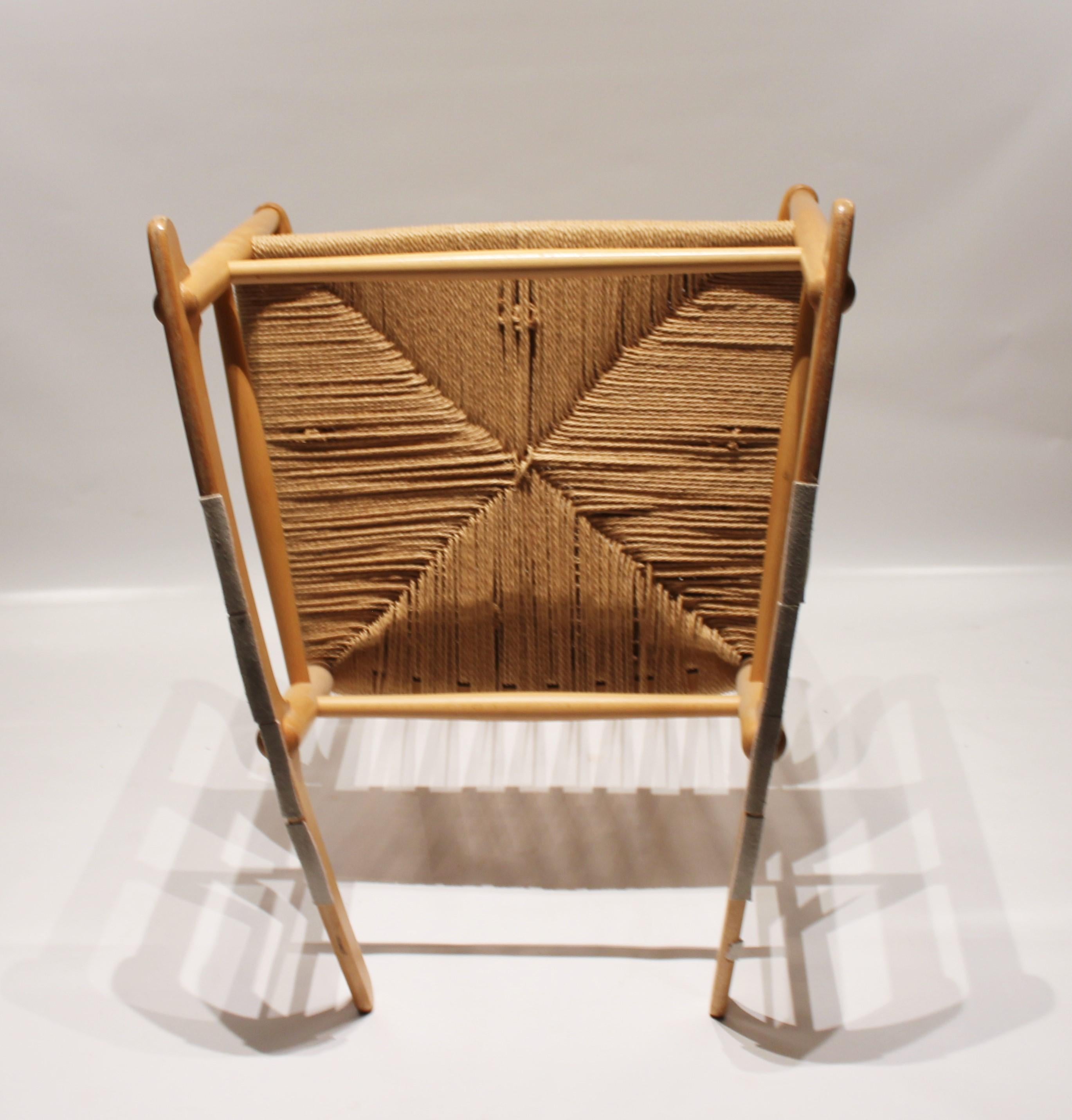 Rocking Chair, Model J16, of Beech by Hans J. Wegner, 1960s 1