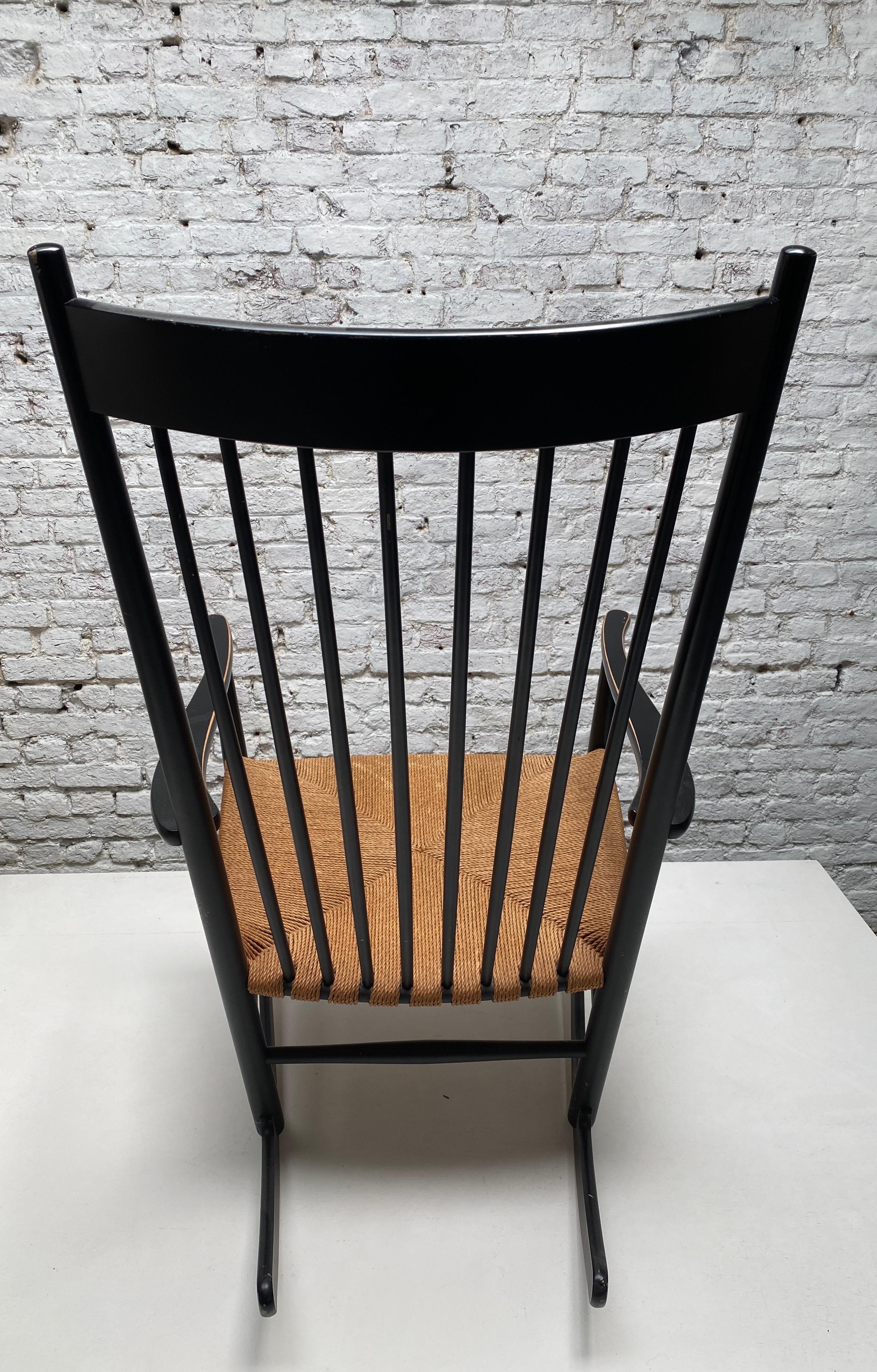 Rocking Chair Model No. J.16 by Hans Wegner for FDB Møbler, Denmark, 1950s 4
