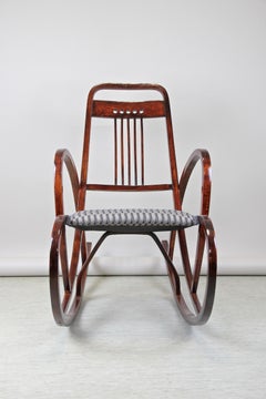 Rocking Chair No. 511 by M. Kammerer for Thonet, Austria, circa 1905