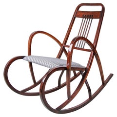 Rocking Chair No. 511 by M. Kammerer for Thonet, Austria, circa 1905