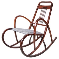 Rocking Chair No. 511 by M. Kammerer for Thonet, Austria, circa 1905