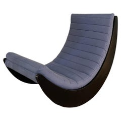 Rocking Chair, Relaxer, Verner Panton, 1970s, Rosenthal, Midcentury Armchair Vtg