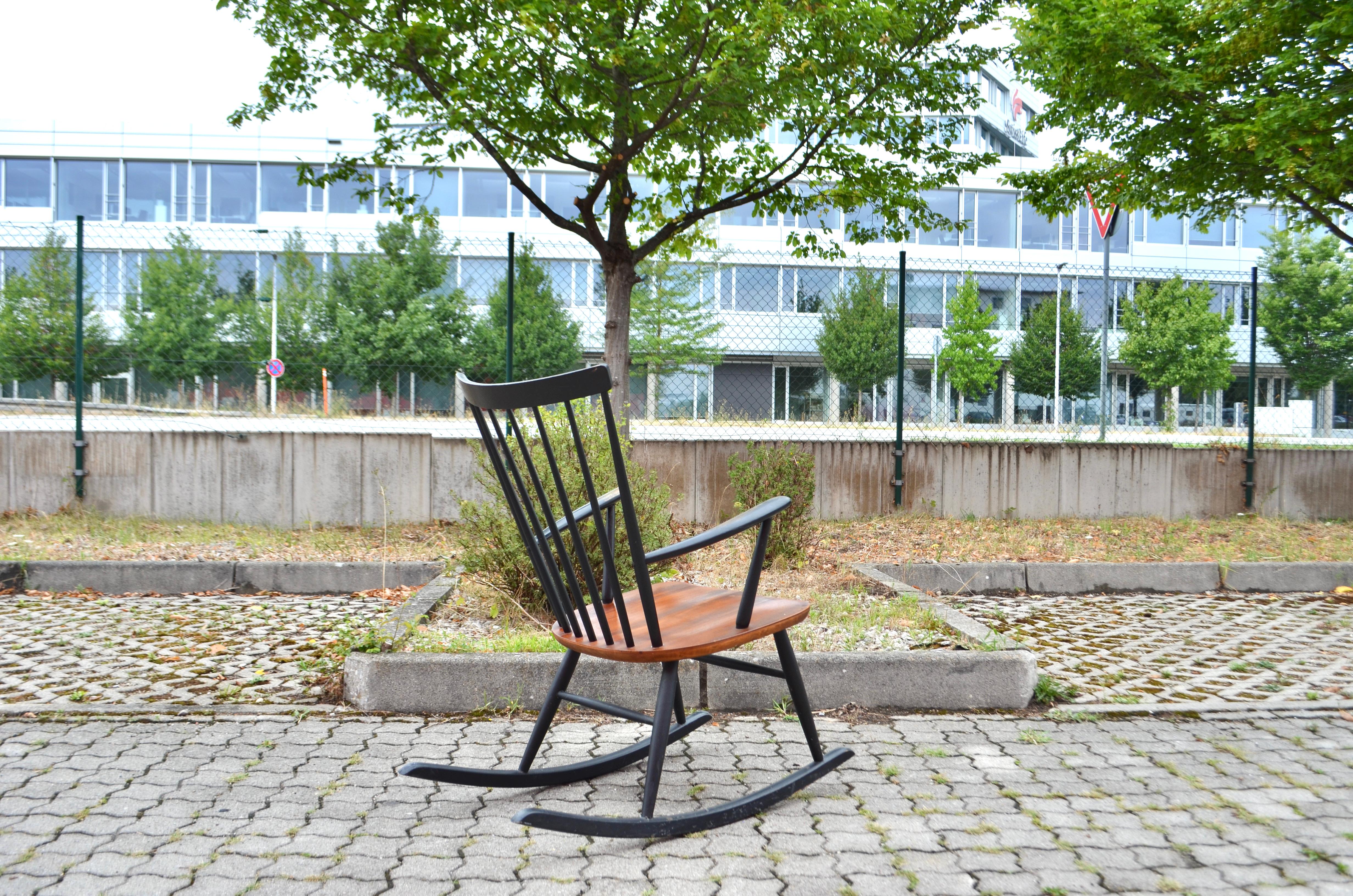 Rocking Chair Schaukelstuhl Rocker Design von Sven Erik Fryklund von Hagafors im Angebot 2