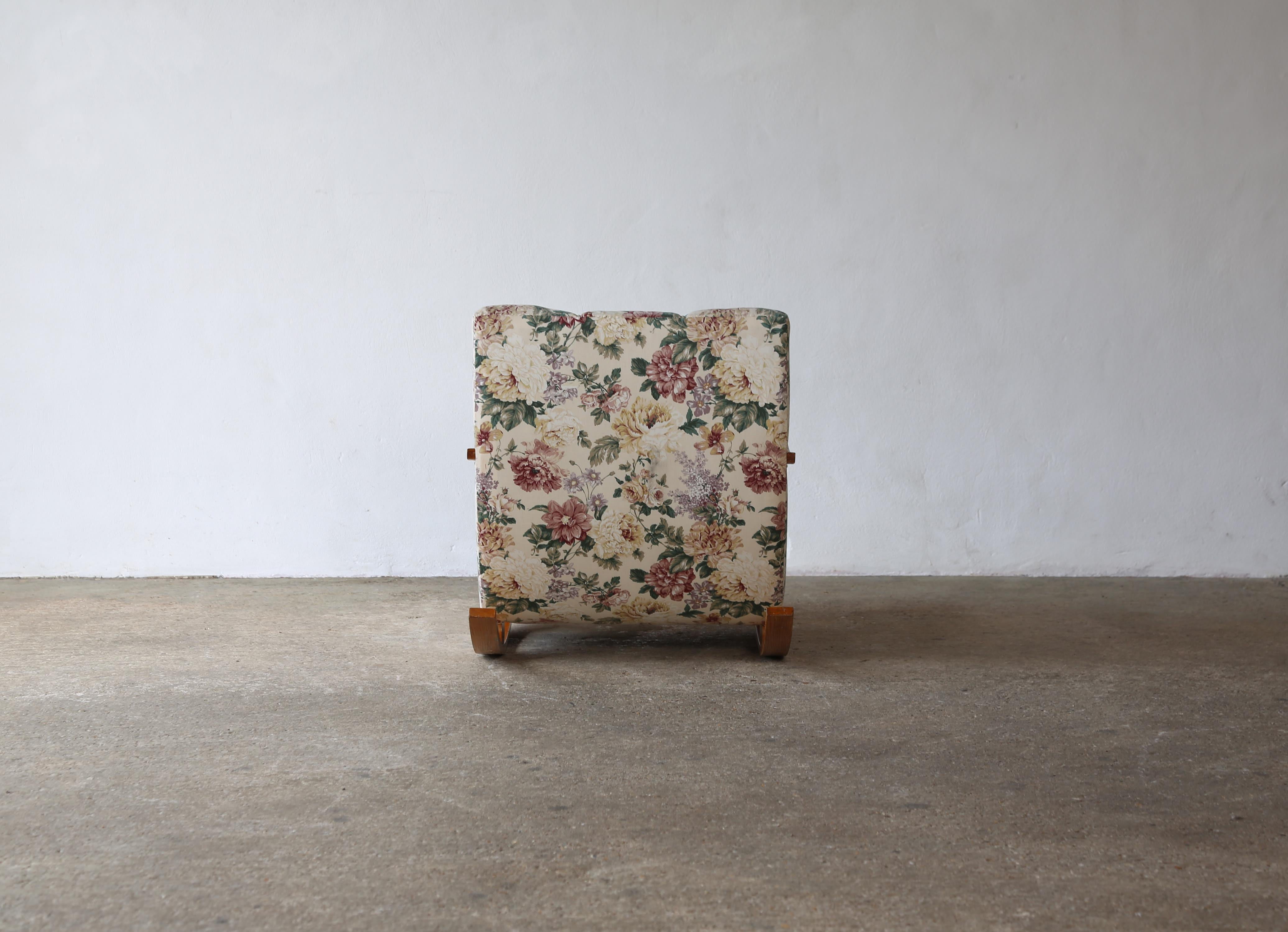 Tissu Chaise à bascule, Suède, années 1940