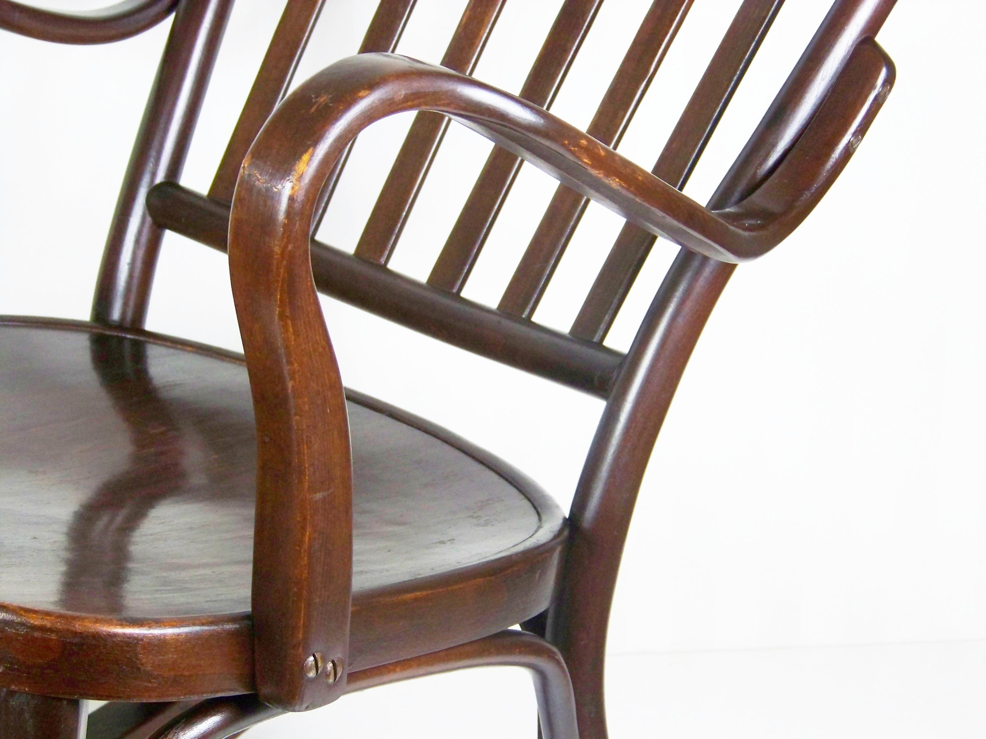 Rocking Chair Thonet A752, Josef Frank In Good Condition In Praha, CZ